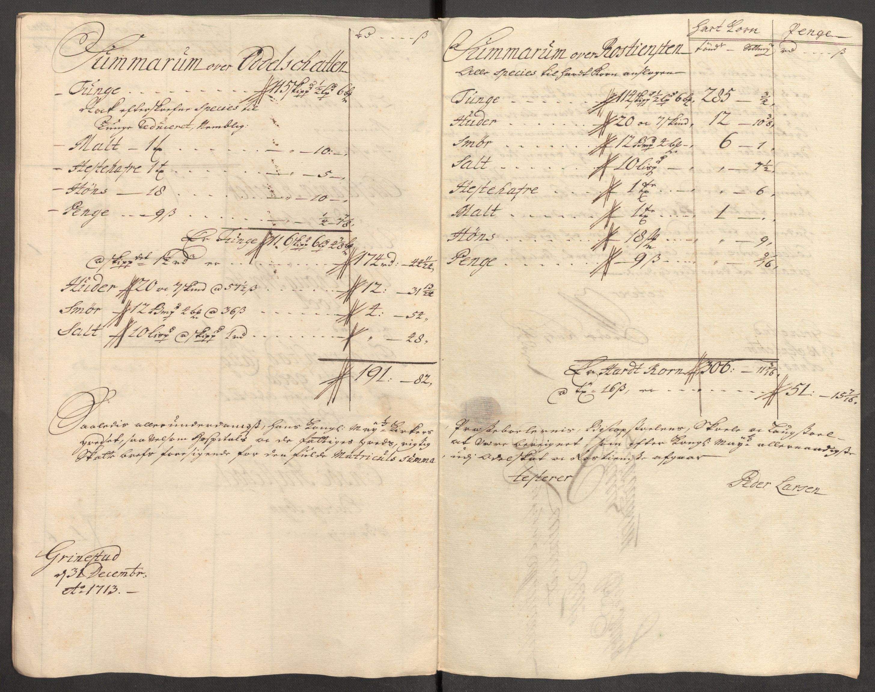 Rentekammeret inntil 1814, Reviderte regnskaper, Fogderegnskap, AV/RA-EA-4092/R07/L0306: Fogderegnskap Rakkestad, Heggen og Frøland, 1713, s. 204