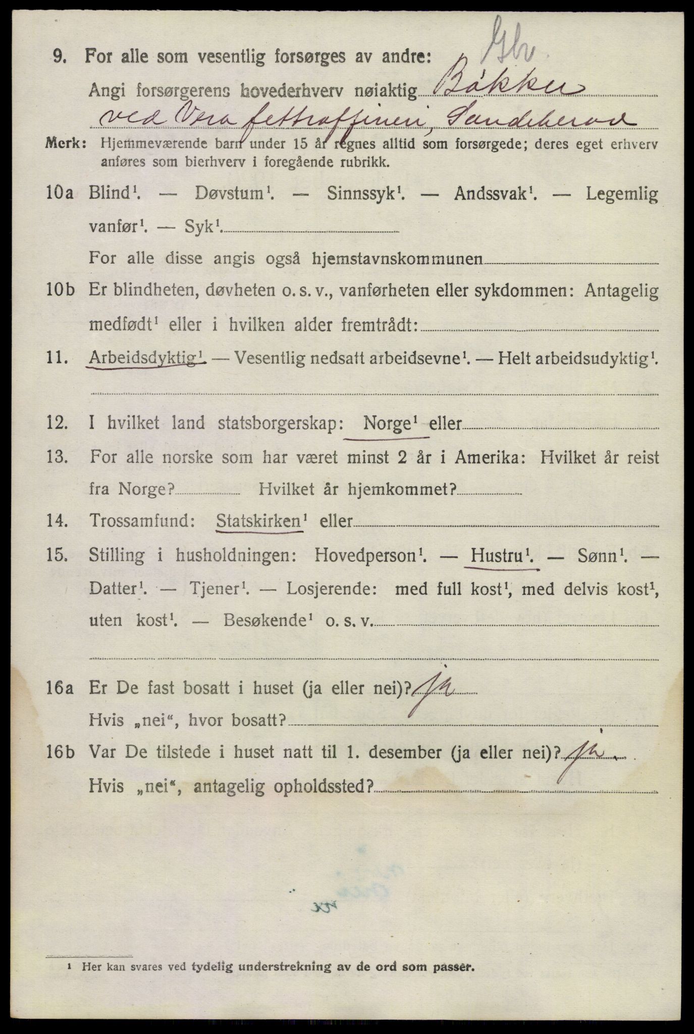 SAKO, Folketelling 1920 for 0724 Sandeherred herred, 1920, s. 24425
