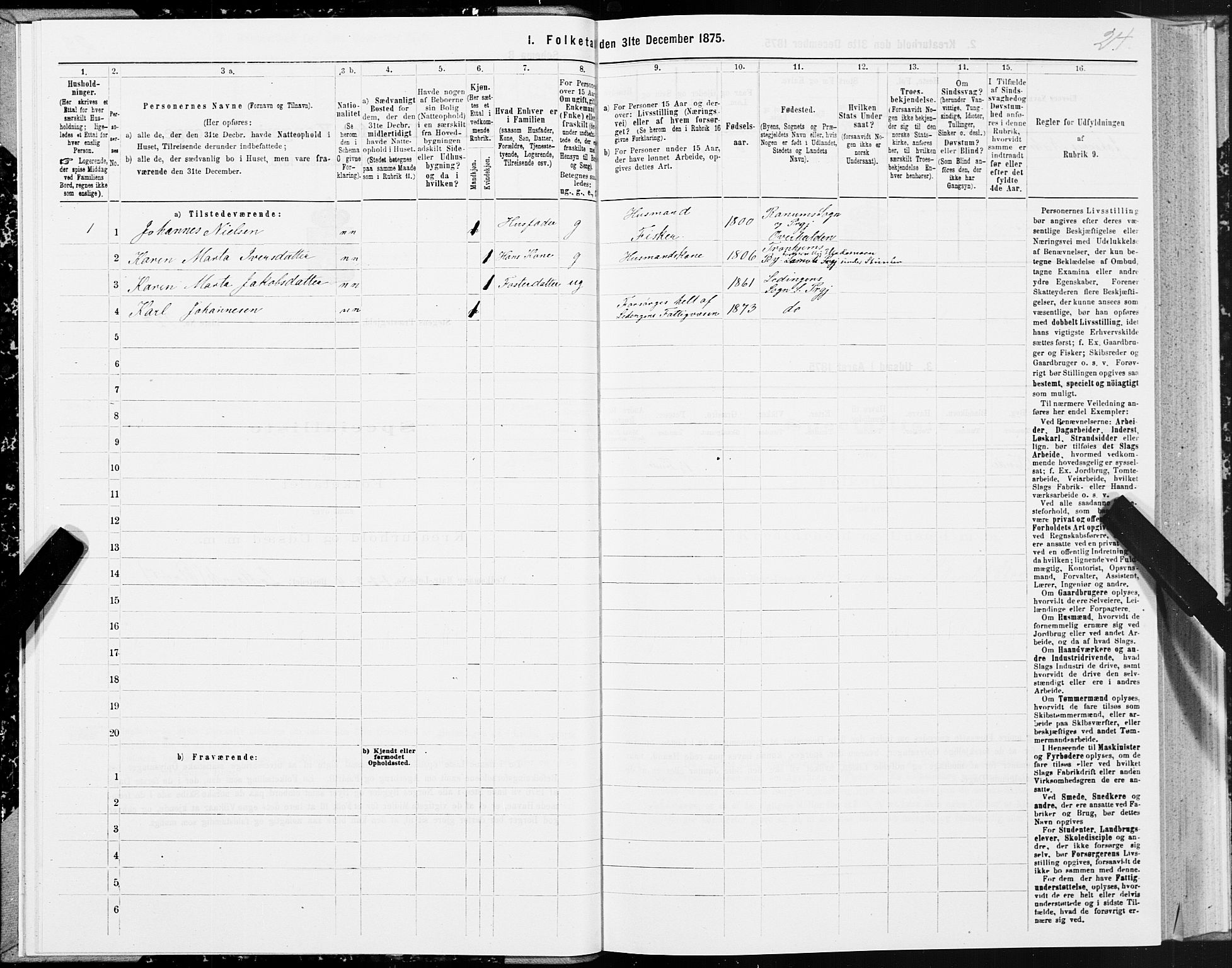 SAT, Folketelling 1875 for 1848P Steigen prestegjeld, 1875, s. 1024