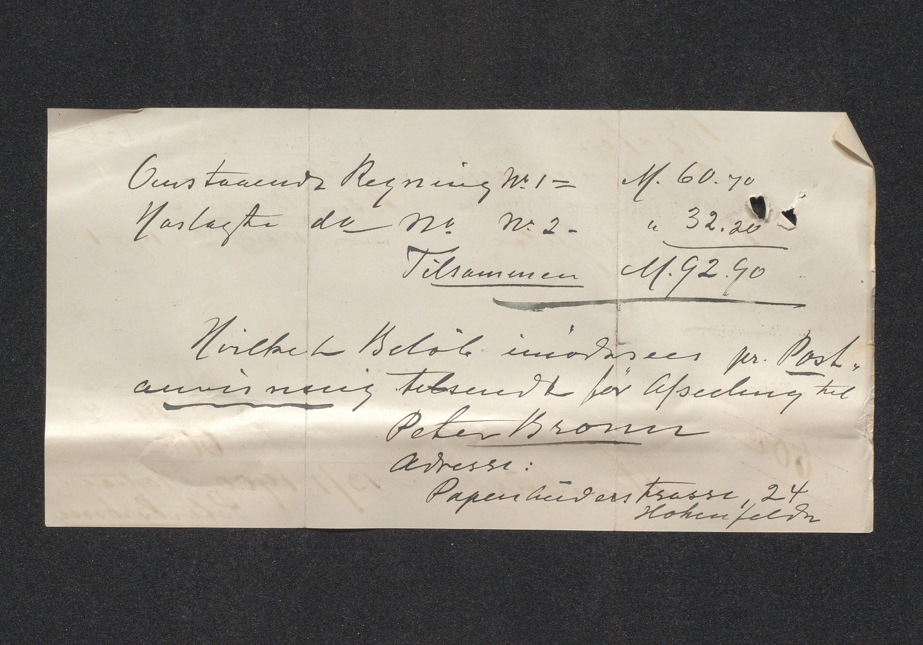 O. Terjesens rederi, AAKS/PA-2525/E/E01/L0005: Korrespondanse, 1898-1899