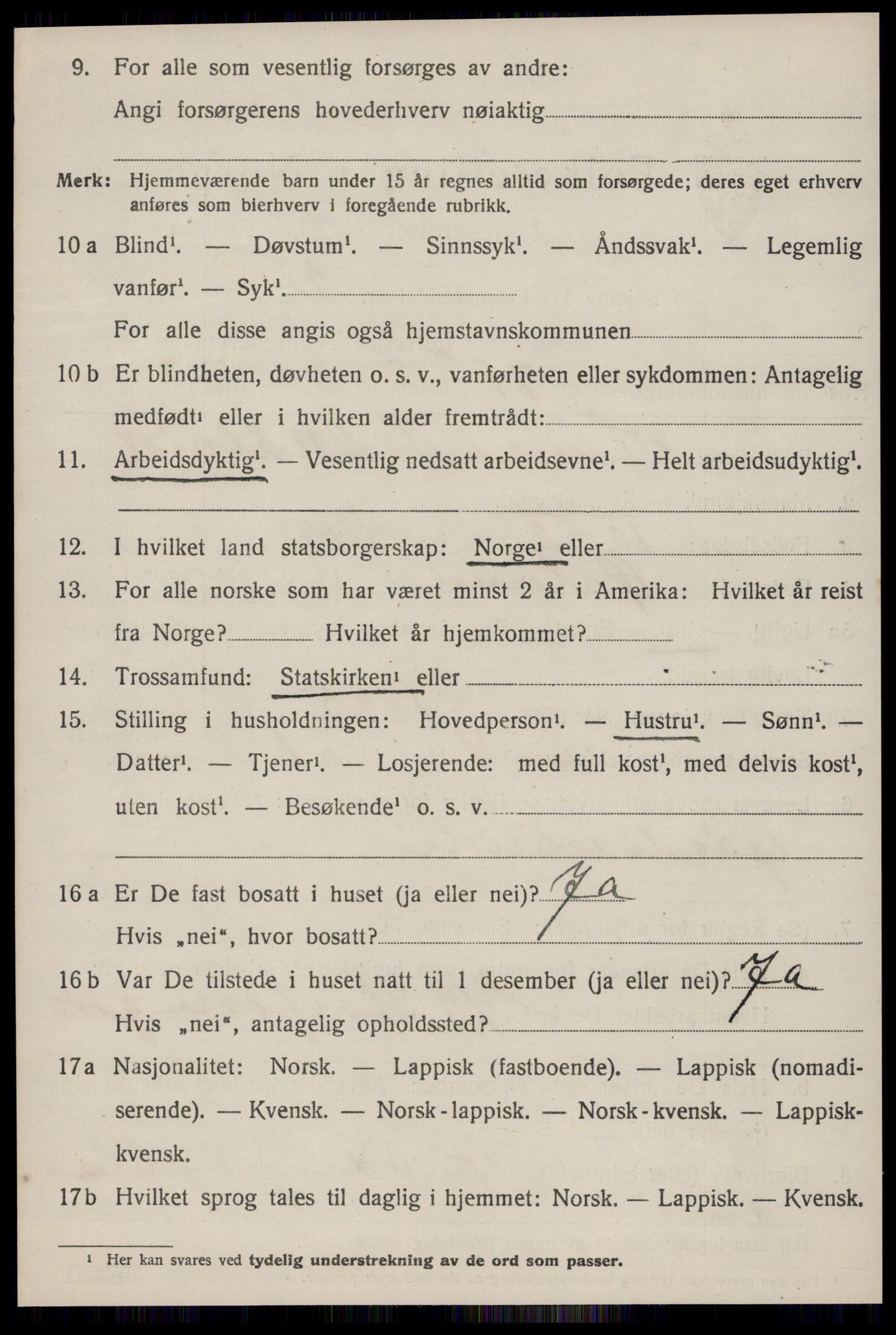 SAT, Folketelling 1920 for 1621 Ørland herred, 1920, s. 2134