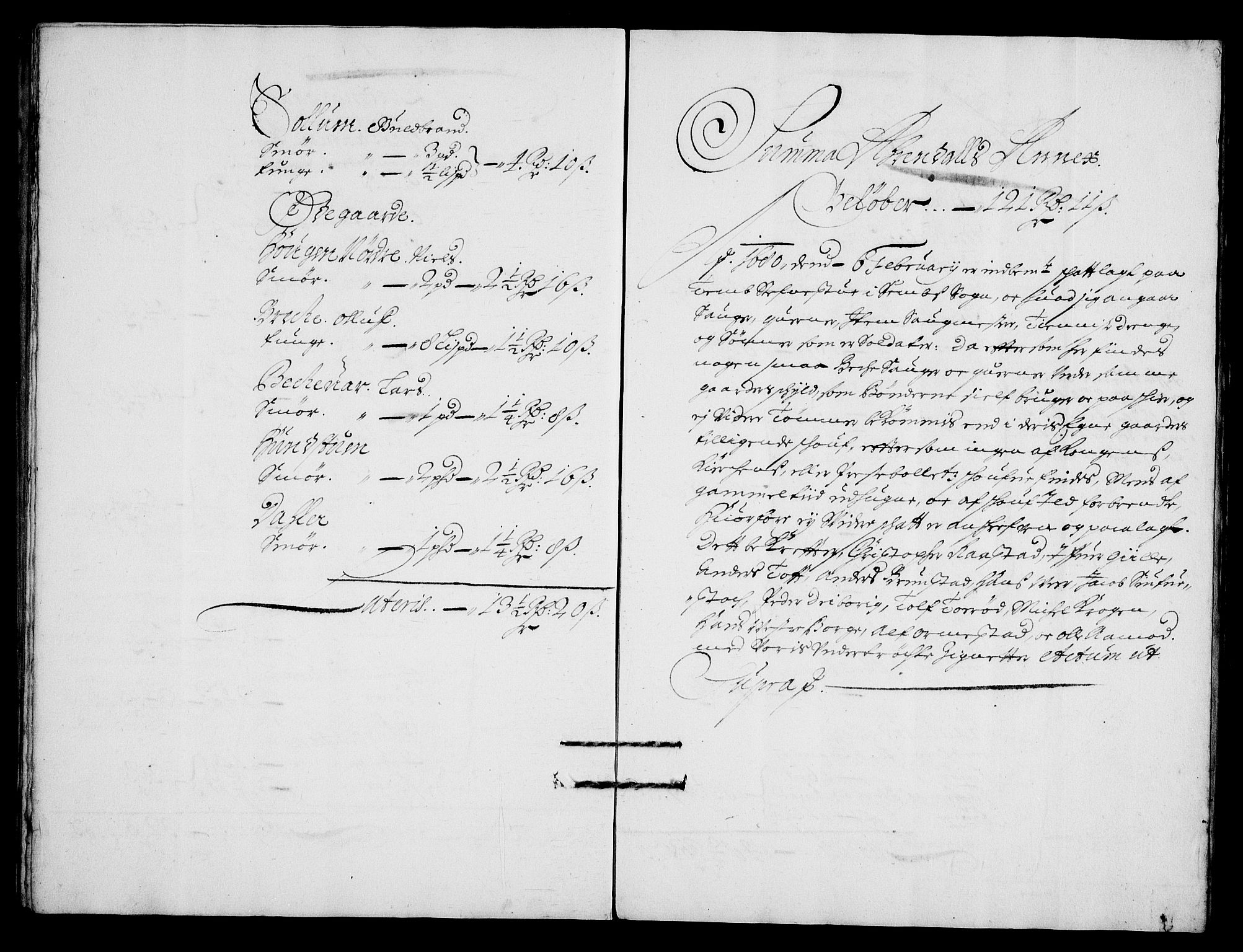 Rentekammeret inntil 1814, Realistisk ordnet avdeling, RA/EA-4070/N/Na/L0003/0005: [XI h]: Tønsbergs amt og Larvik grevskaps jordebøker: / Kontribusjon og leilendingsskatt for Tønsbergs amt., 1680