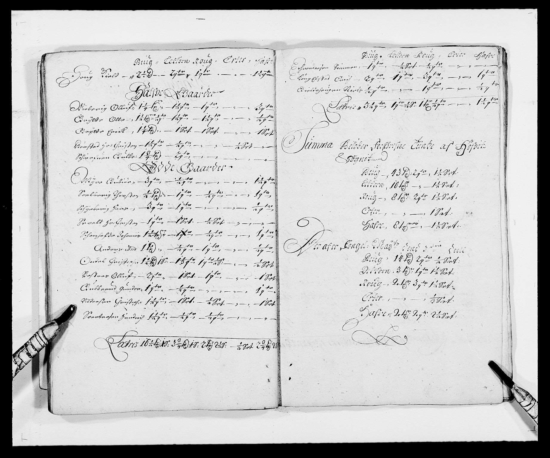 Rentekammeret inntil 1814, Reviderte regnskaper, Fogderegnskap, AV/RA-EA-4092/R18/L1288: Fogderegnskap Hadeland, Toten og Valdres, 1689, s. 32