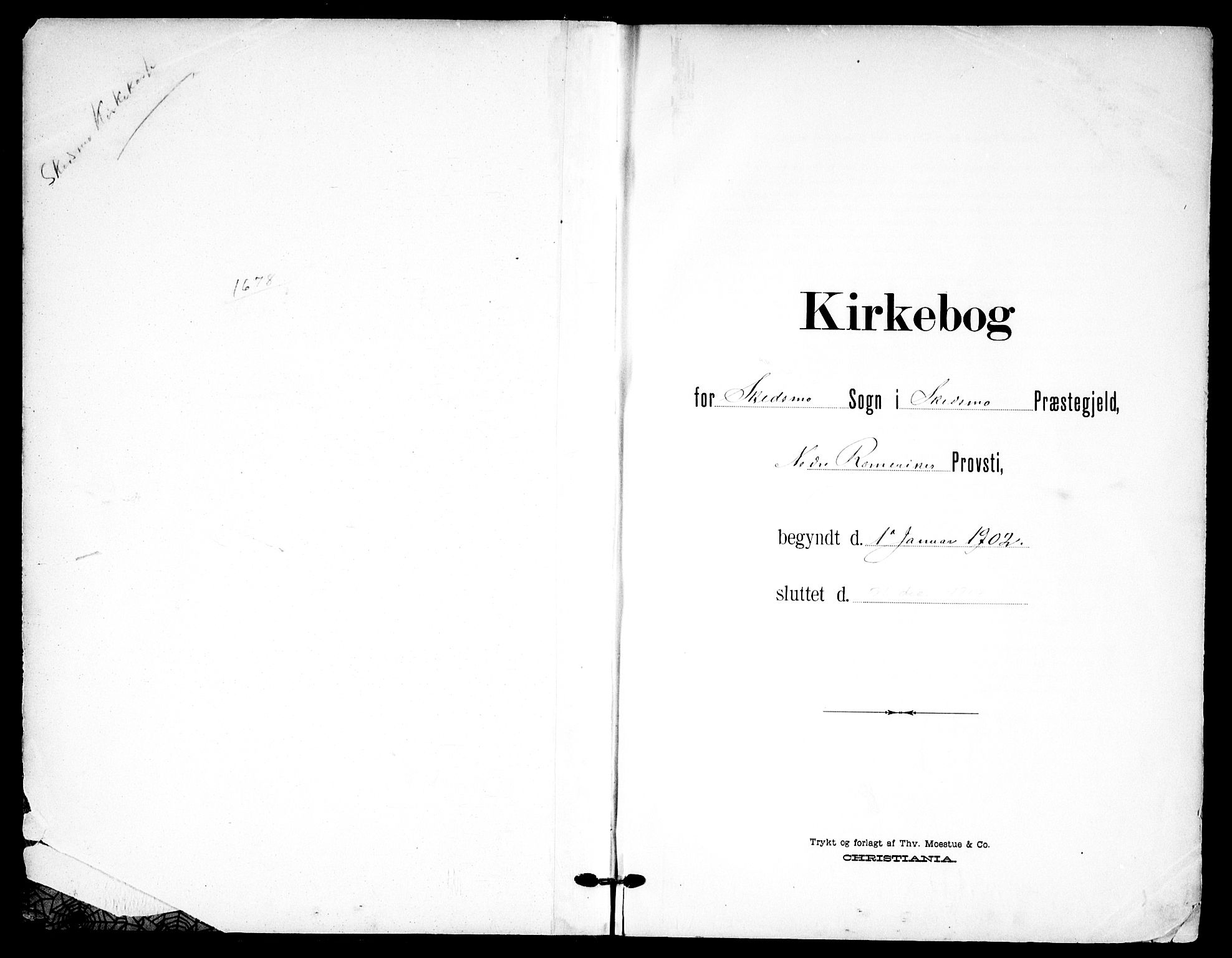 Skedsmo prestekontor Kirkebøker, AV/SAO-A-10033a/F/Fa/L0015: Ministerialbok nr. I 15, 1902-1917