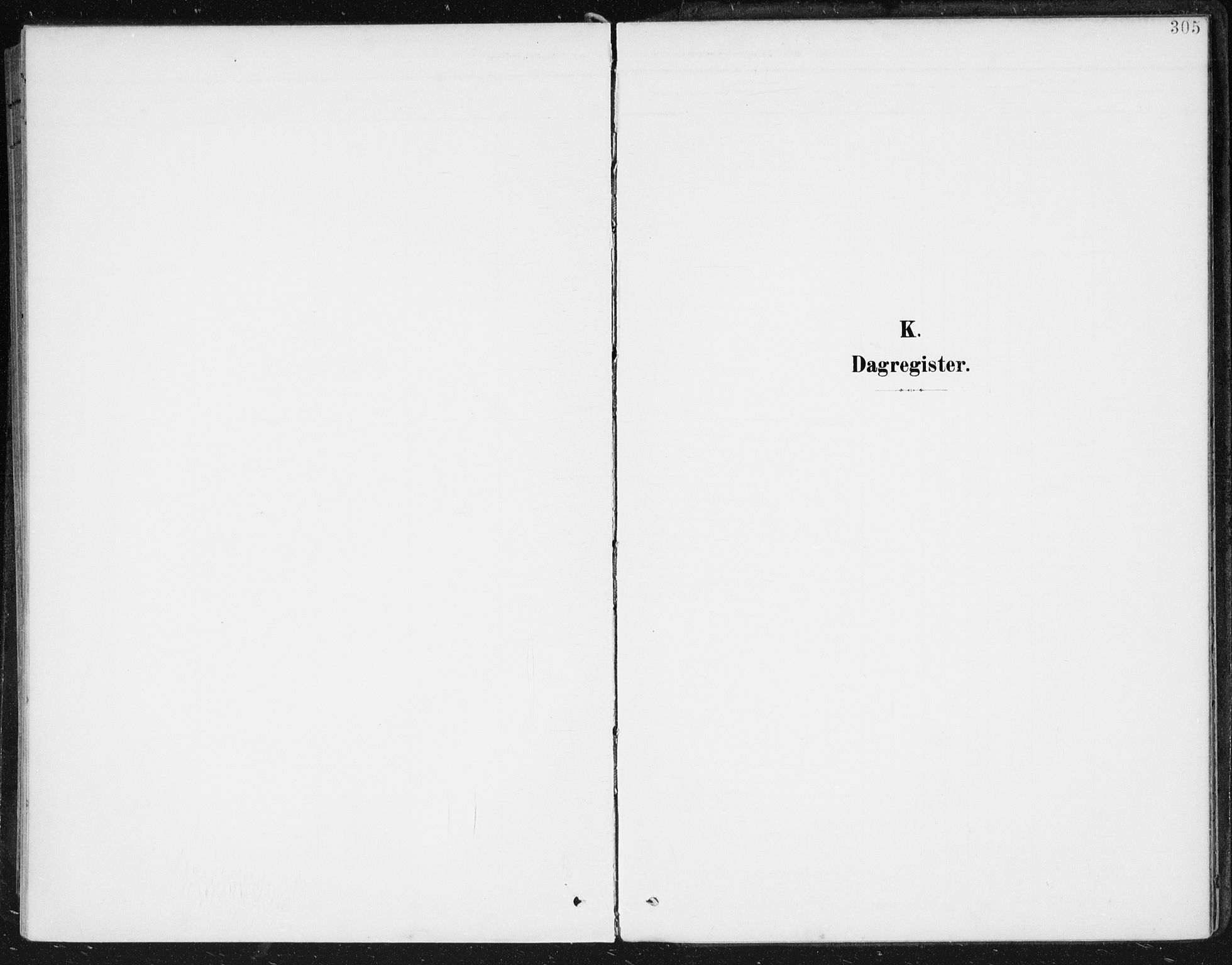 Krødsherad kirkebøker, AV/SAKO-A-19/F/Fa/L0007: Ministerialbok nr. 7, 1900-1915, s. 305