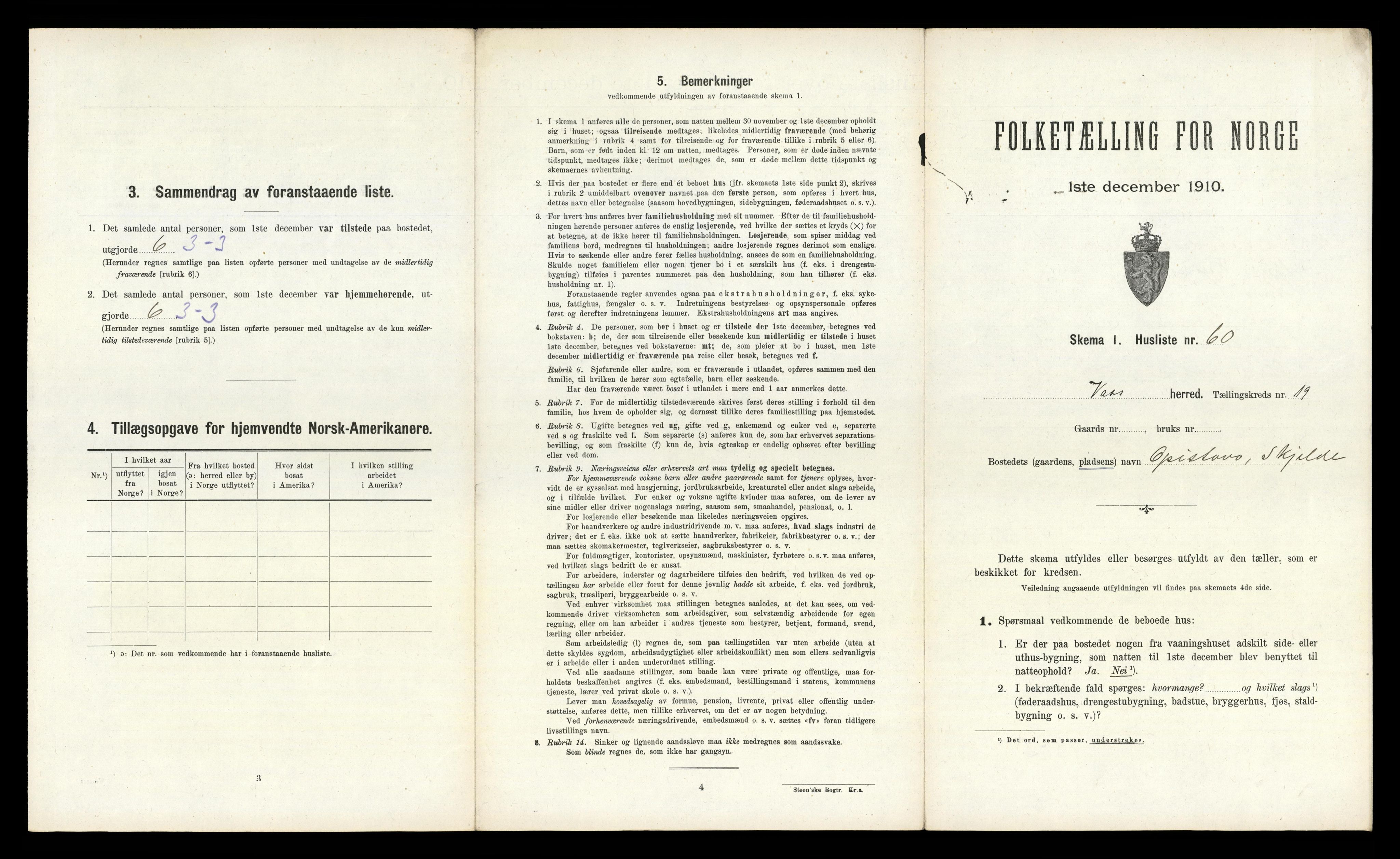 RA, Folketelling 1910 for 1235 Voss herred, 1910, s. 2432