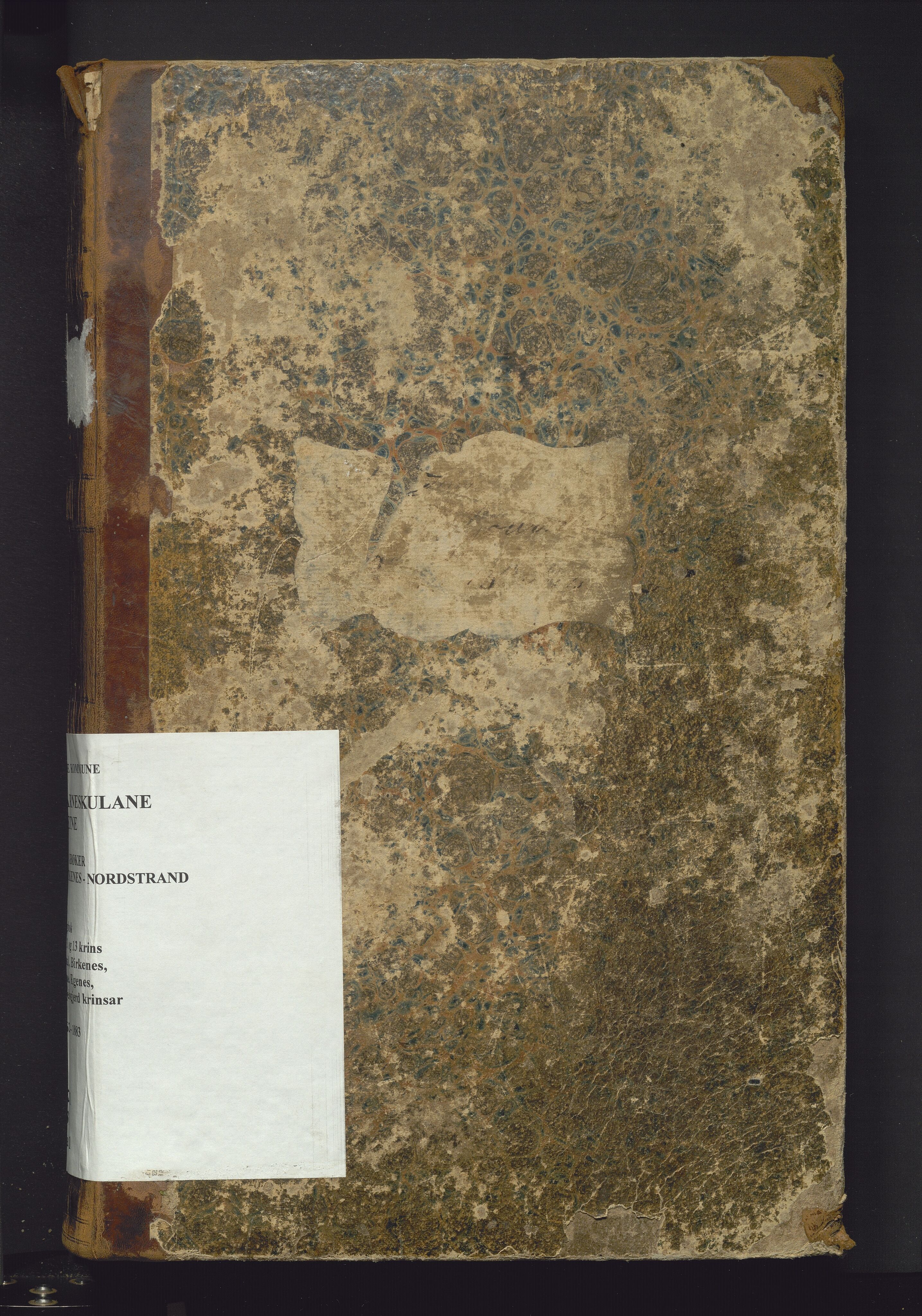 Etne kommune. Barneskulane, IKAH/1211-231/G/Ga/L0001: Dagsjournal m/karakterar, 1862-1883