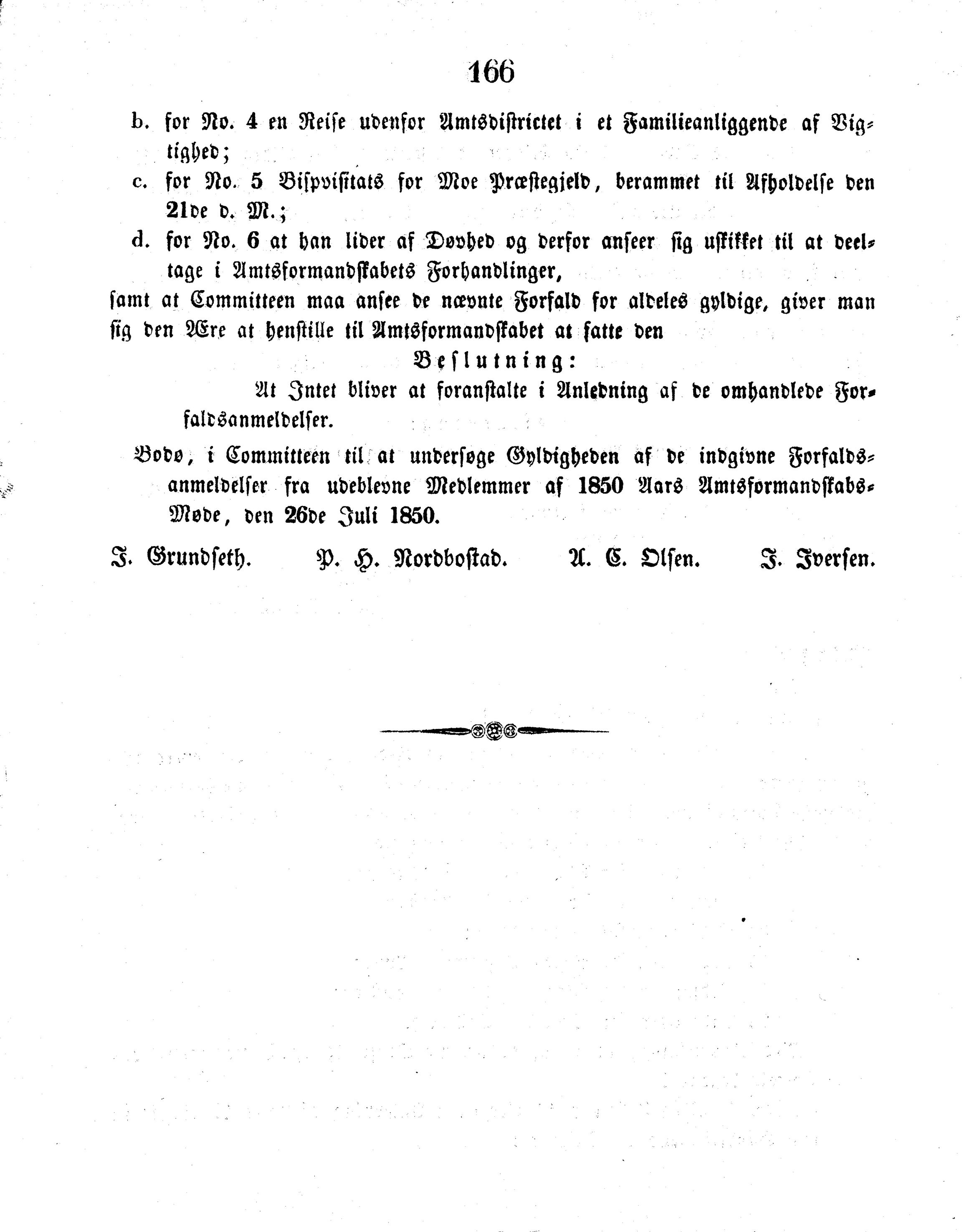 Nordland Fylkeskommune. Fylkestinget, AIN/NFK-17/176/A/Ac/L0003: Fylkestingsforhandlinger 1850-1860, 1850-1860