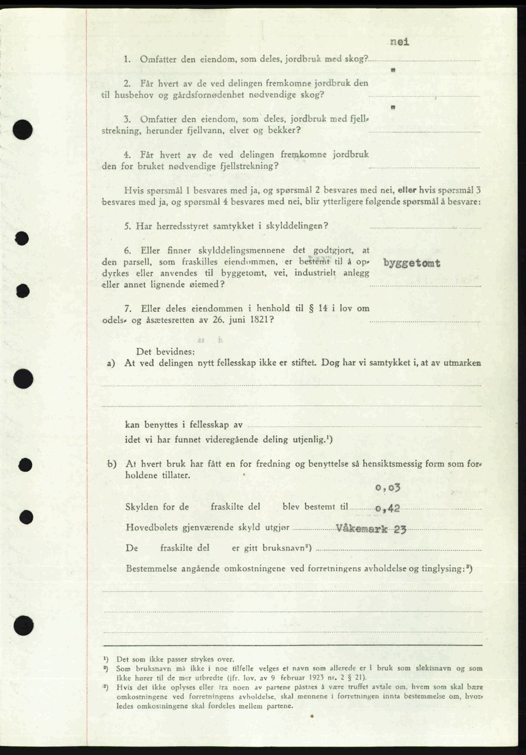 Idd og Marker sorenskriveri, AV/SAO-A-10283/G/Gb/Gbb/L0008: Pantebok nr. A8, 1946-1946, Dagboknr: 650/1946