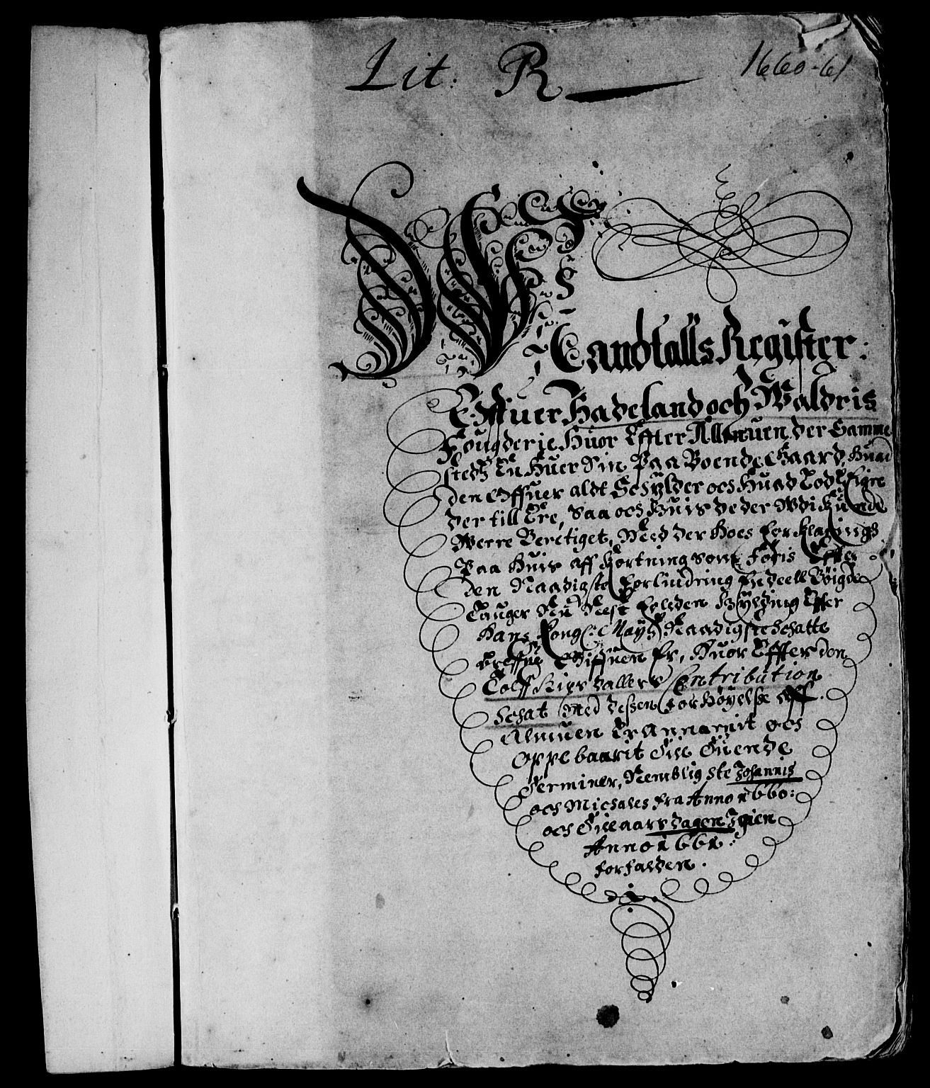 Rentekammeret inntil 1814, Reviderte regnskaper, Lensregnskaper, RA/EA-5023/R/Rb/Rba/L0255: Akershus len, 1660-1661