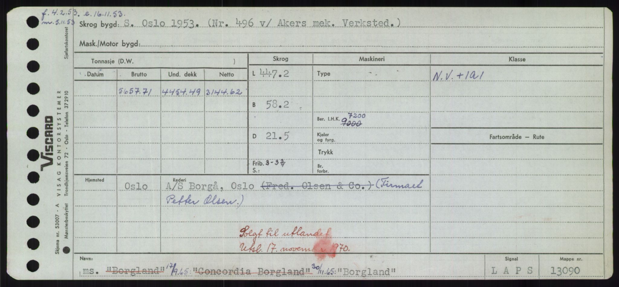 Sjøfartsdirektoratet med forløpere, Skipsmålingen, RA/S-1627/H/Hd/L0004: Fartøy, Bia-Boy, s. 569