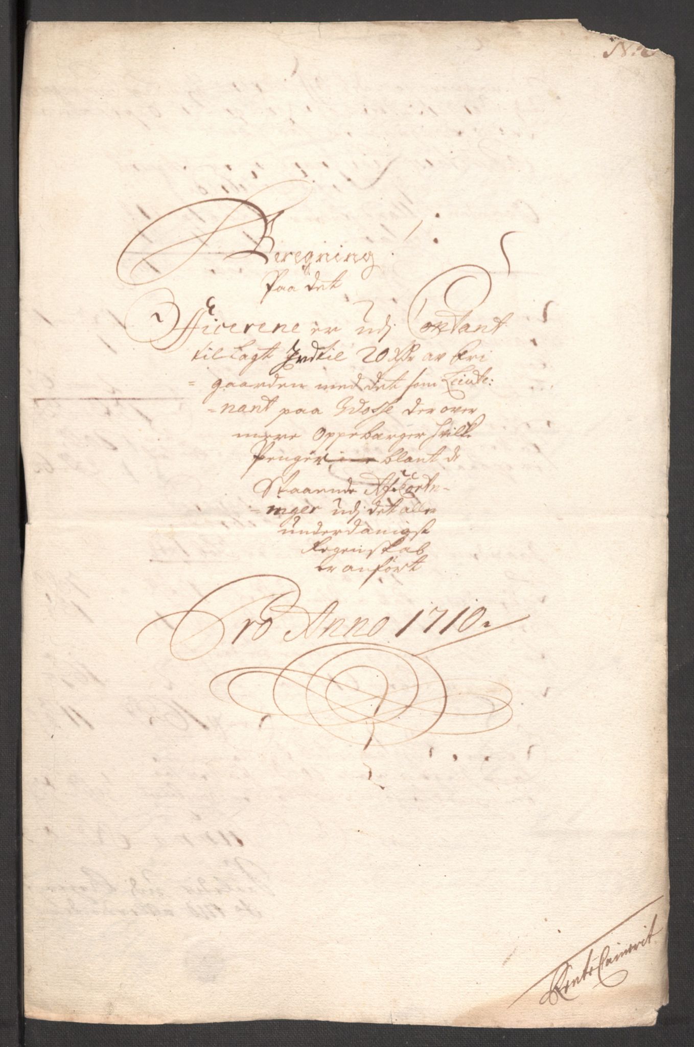 Rentekammeret inntil 1814, Reviderte regnskaper, Fogderegnskap, RA/EA-4092/R51/L3191: Fogderegnskap Nordhordland og Voss, 1710, s. 218