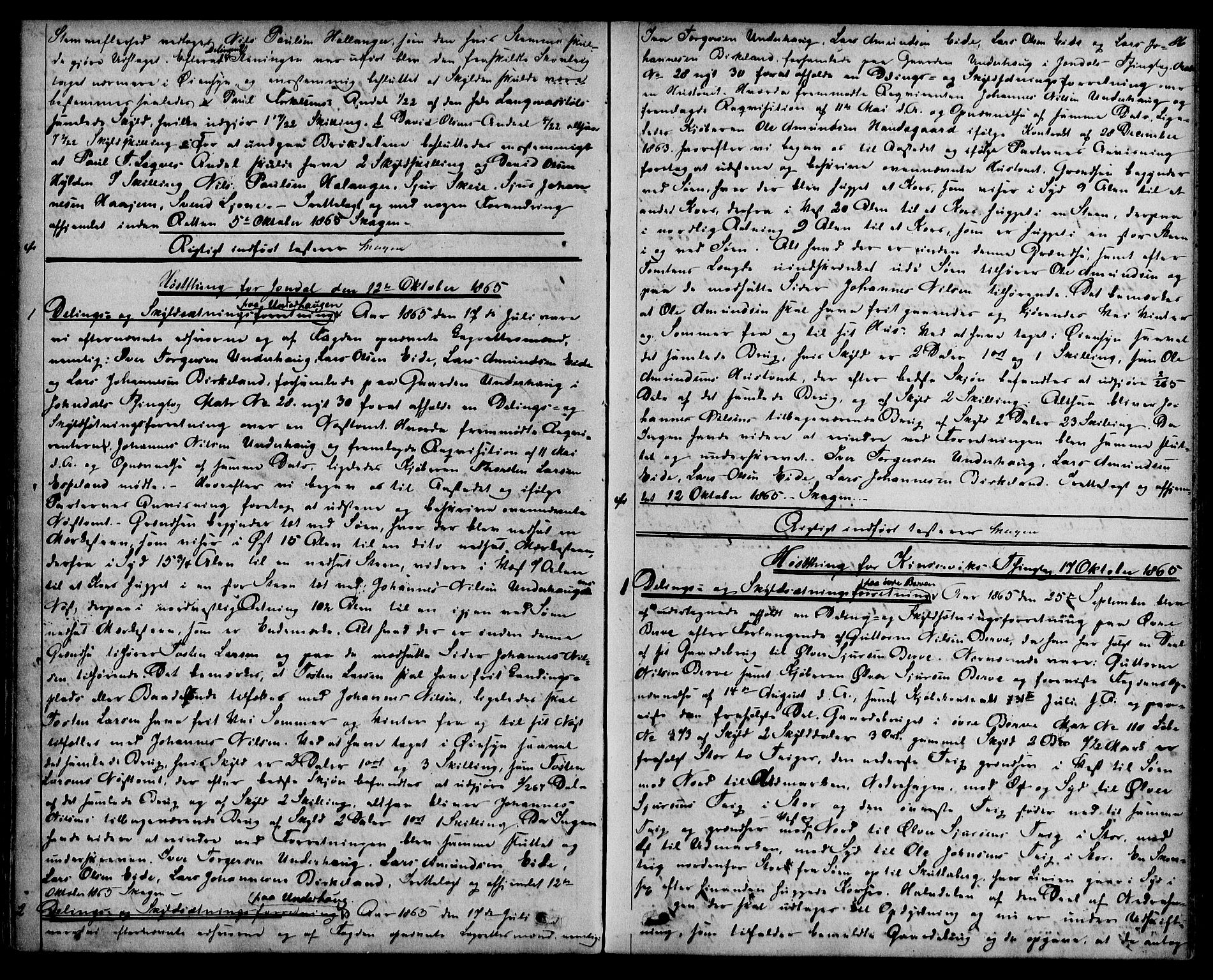 Hardanger og Voss sorenskriveri, SAB/A-2501/2/2B/2Bh/L0004: Pantebok nr. II.B.h.4, 1863-1867, s. 86