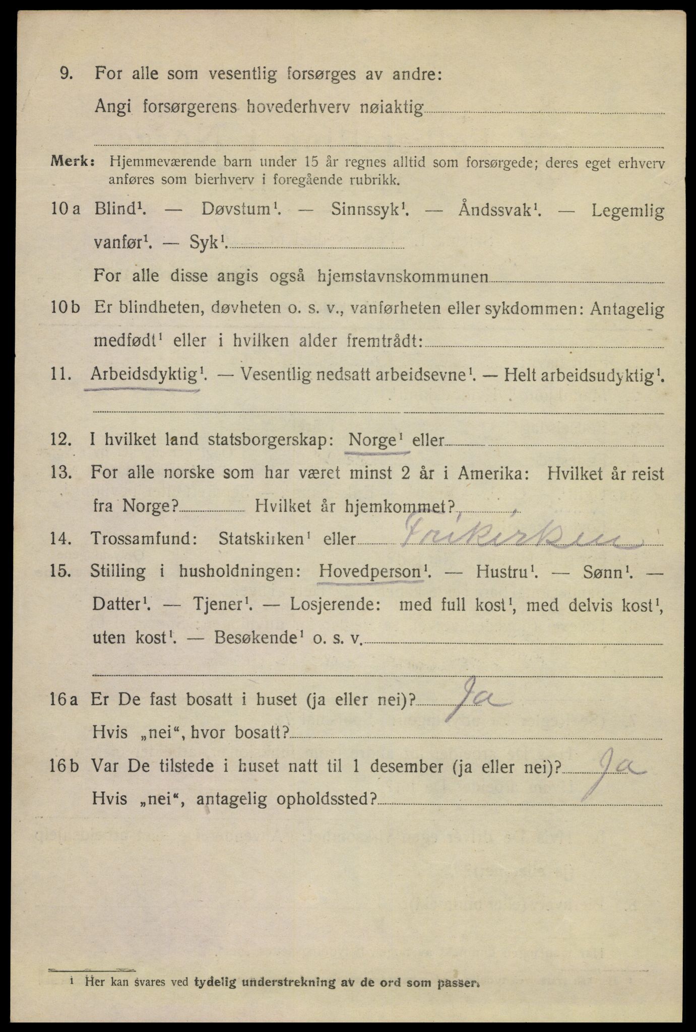 SAKO, Folketelling 1920 for 0801 Kragerø kjøpstad, 1920, s. 9750