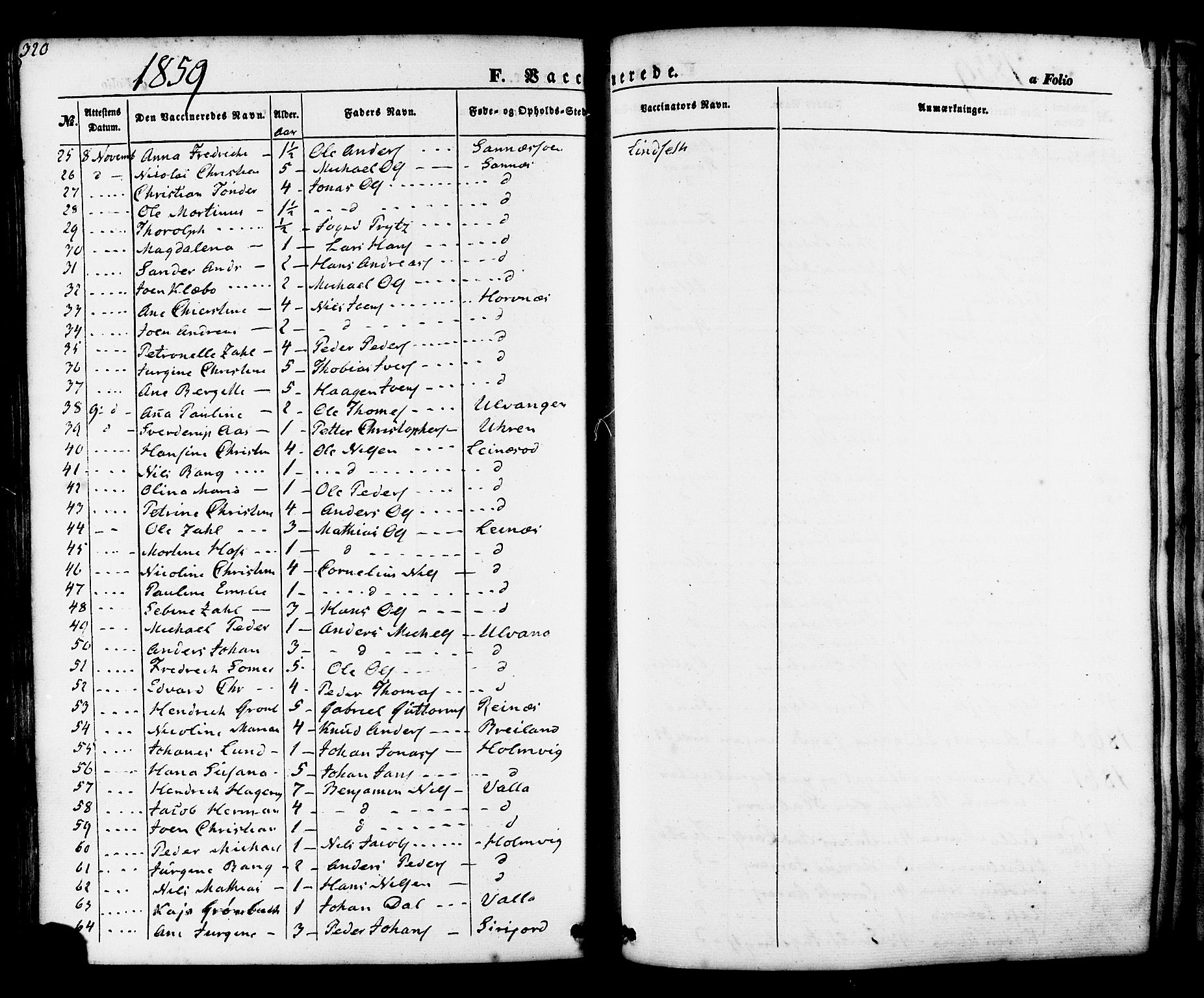 Ministerialprotokoller, klokkerbøker og fødselsregistre - Nordland, AV/SAT-A-1459/830/L0448: Ministerialbok nr. 830A12, 1855-1878, s. 320