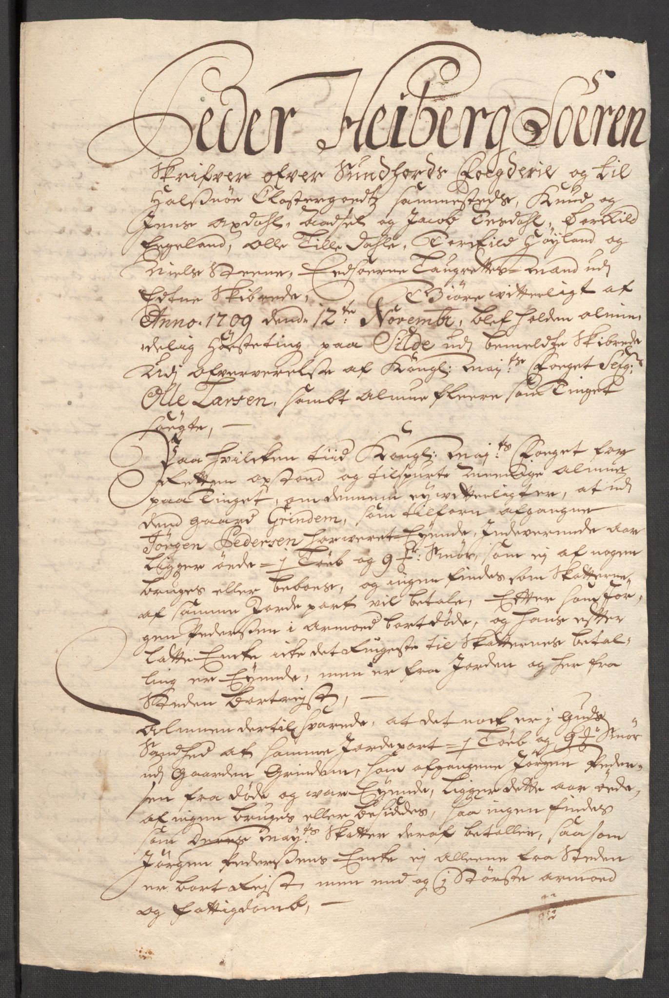 Rentekammeret inntil 1814, Reviderte regnskaper, Fogderegnskap, RA/EA-4092/R48/L2986: Fogderegnskap Sunnhordland og Hardanger, 1709-1710, s. 158