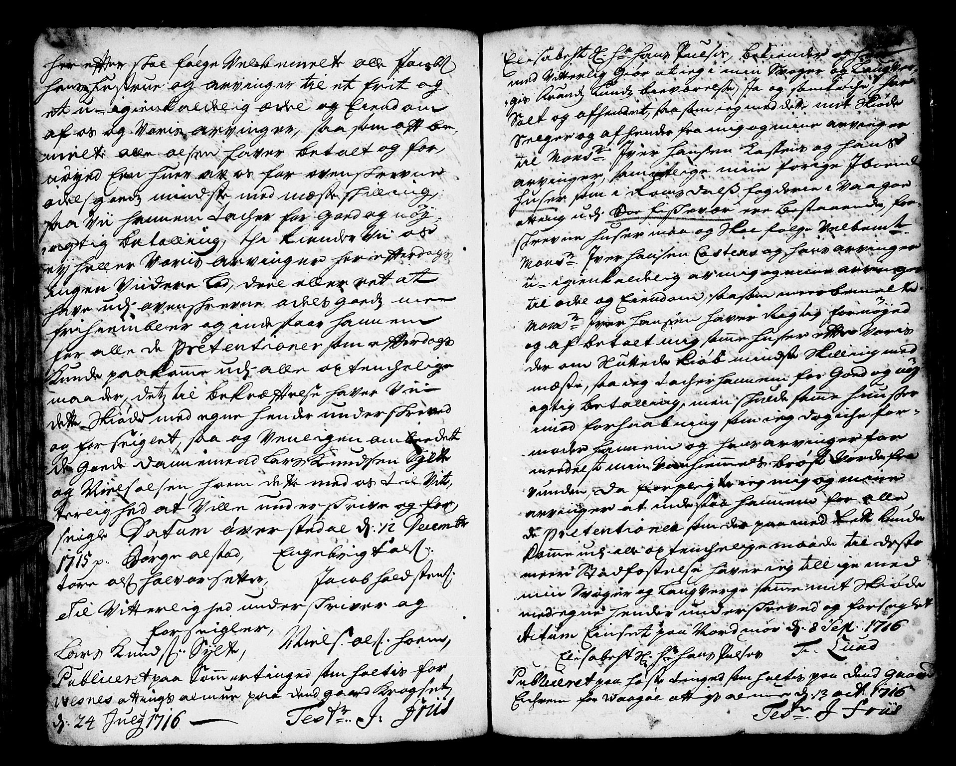 Romsdal sorenskriveri, SAT/A-4149/1/2/2C/L0001: Pantebok nr. 1, 1706-1724, s. 126