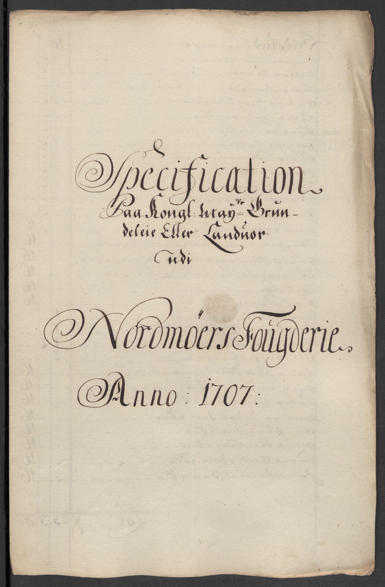 Rentekammeret inntil 1814, Reviderte regnskaper, Fogderegnskap, RA/EA-4092/R56/L3742: Fogderegnskap Nordmøre, 1706-1707, s. 265