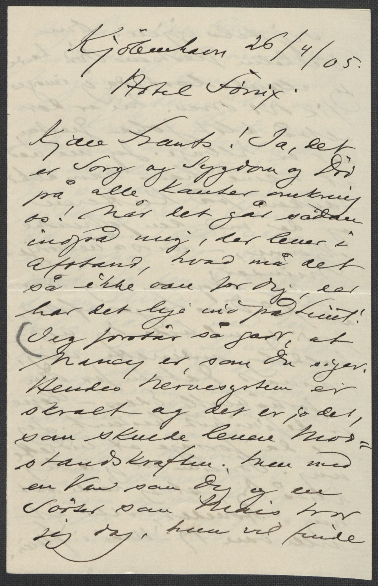 Beyer, Frants, RA/PA-0132/F/L0001: Brev fra Edvard Grieg til Frantz Beyer og "En del optegnelser som kan tjene til kommentar til brevene" av Marie Beyer, 1872-1907, s. 808