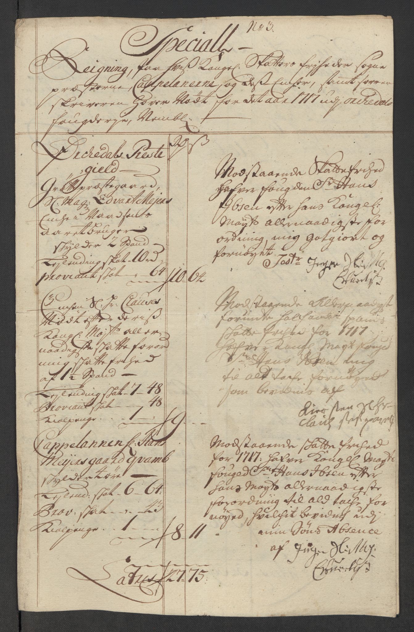 Rentekammeret inntil 1814, Reviderte regnskaper, Fogderegnskap, RA/EA-4092/R60/L3969: Fogderegnskap Orkdal og Gauldal, 1717, s. 438