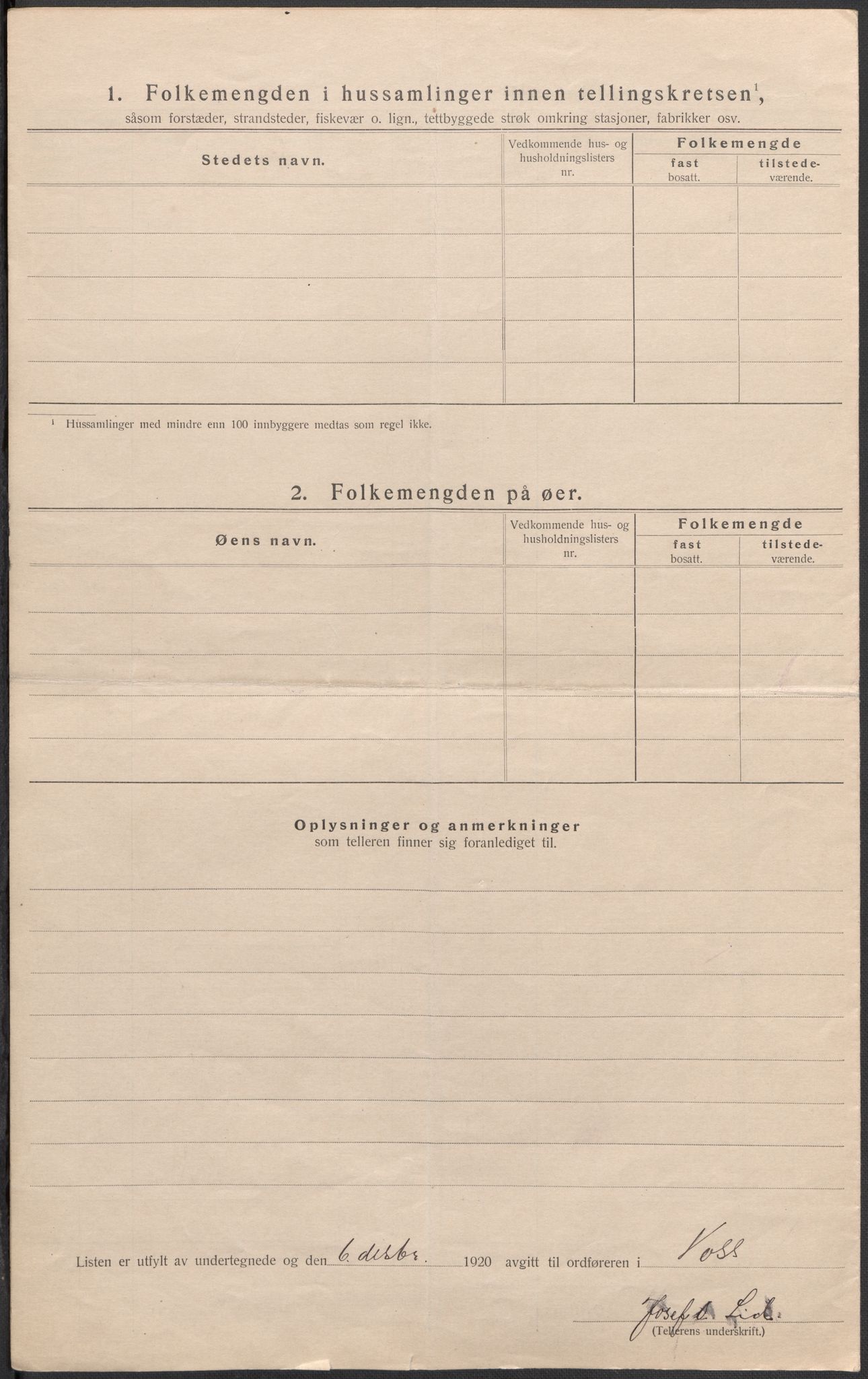 SAB, Folketelling 1920 for 1235 Voss herred, 1920, s. 76