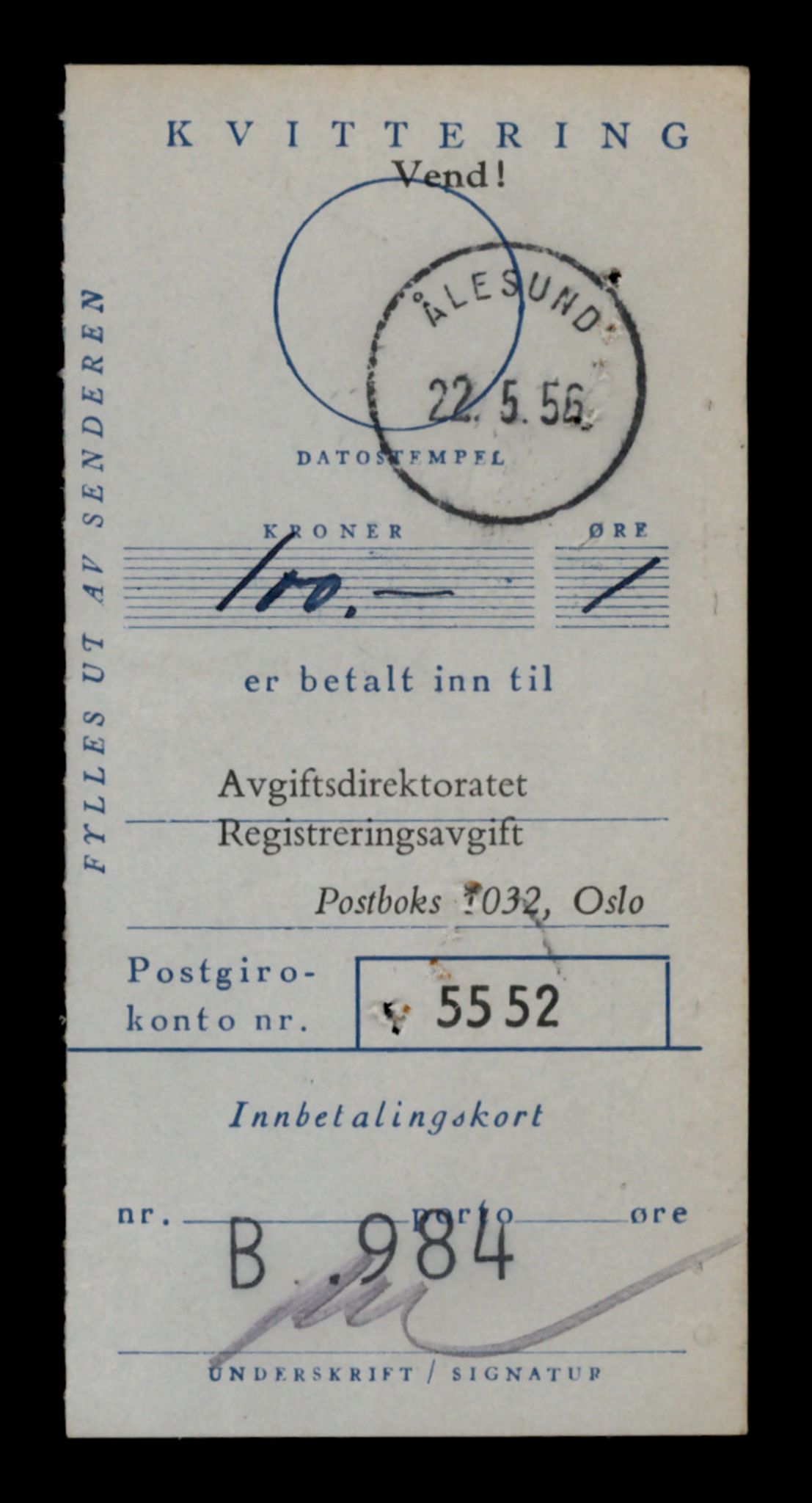 Møre og Romsdal vegkontor - Ålesund trafikkstasjon, AV/SAT-A-4099/F/Fe/L0031: Registreringskort for kjøretøy T 11800 - T 11996, 1927-1998, s. 1183
