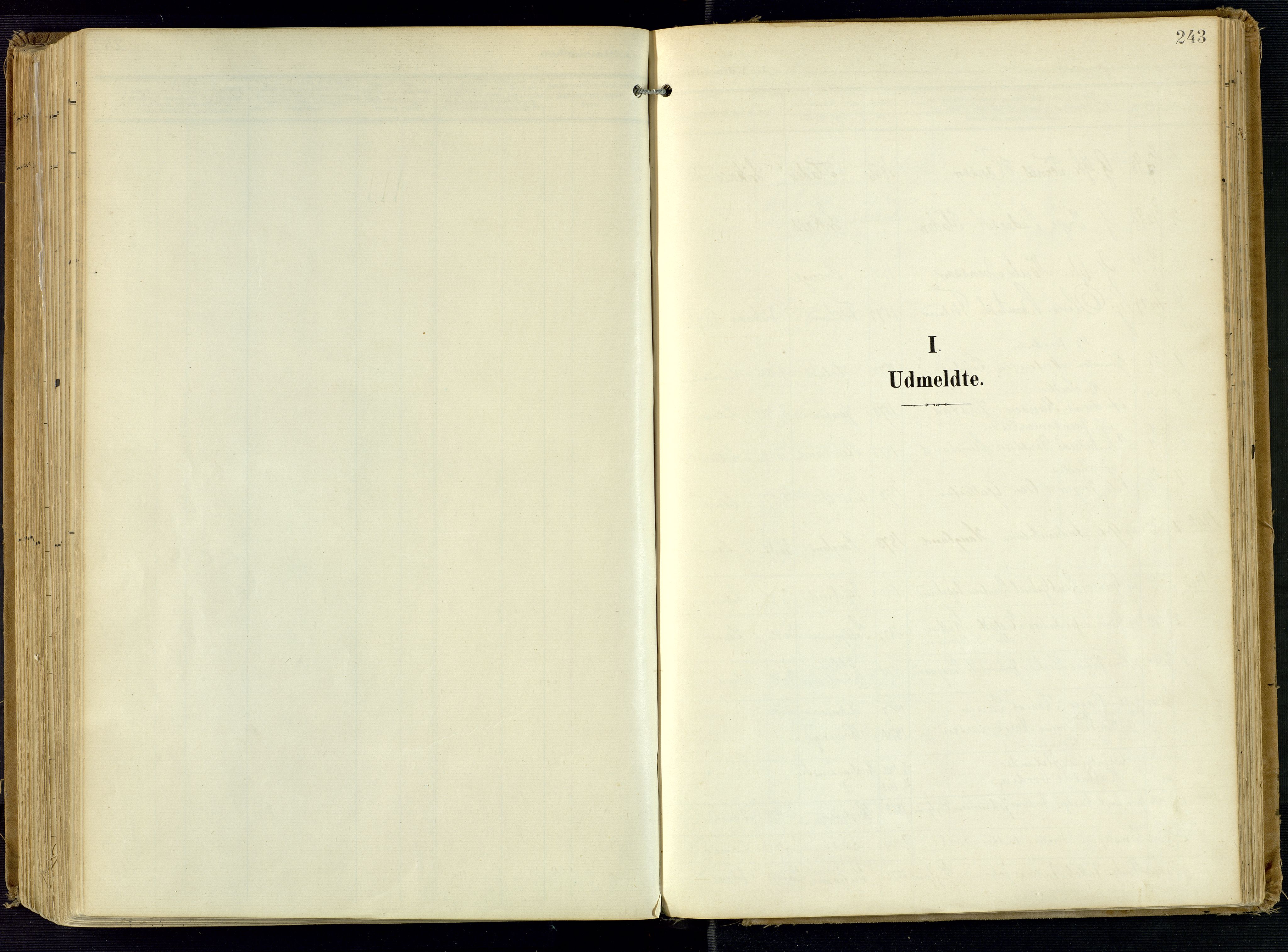 Kvinesdal sokneprestkontor, SAK/1111-0026/F/Fa/Fab/L0009: Ministerialbok nr. A 9, 1898-1915, s. 243