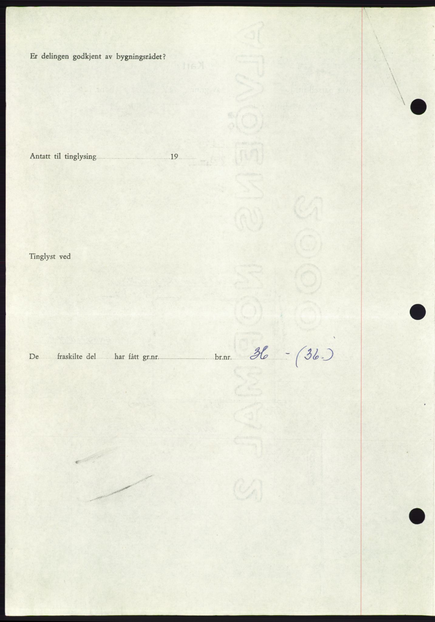 Søre Sunnmøre sorenskriveri, AV/SAT-A-4122/1/2/2C/L0104: Pantebok nr. 30A, 1956-1956, Dagboknr: 2113/1956