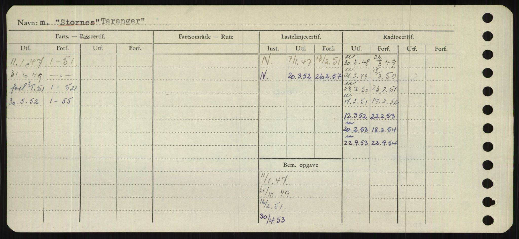 Sjøfartsdirektoratet med forløpere, Skipsmålingen, AV/RA-S-1627/H/Hb/L0005: Fartøy, T-Å, s. 46
