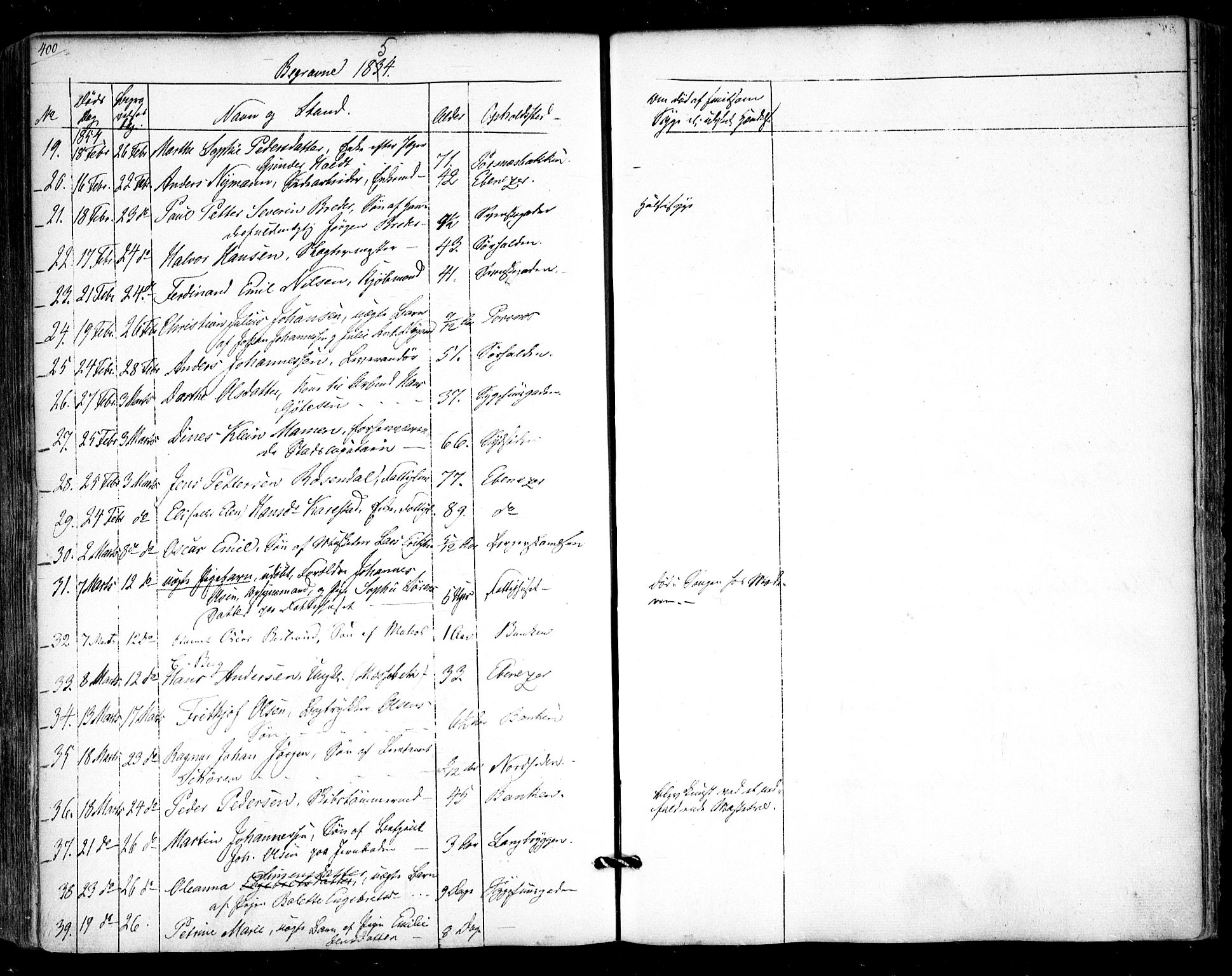 Halden prestekontor Kirkebøker, SAO/A-10909/F/Fa/L0006: Ministerialbok nr. I 6, 1845-1856, s. 400