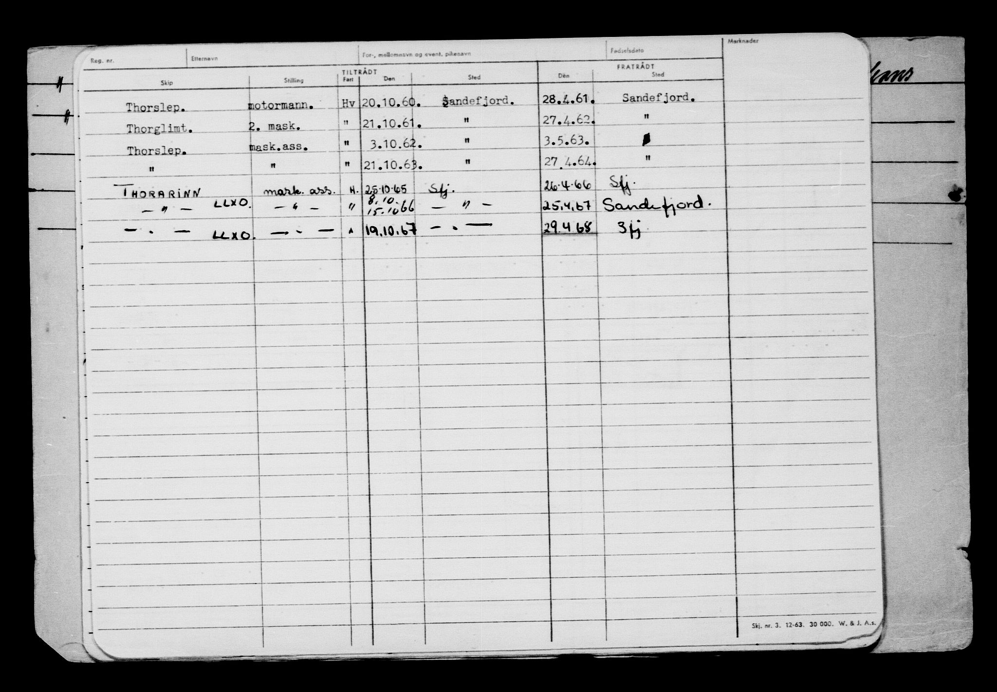 Direktoratet for sjømenn, AV/RA-S-3545/G/Gb/L0142: Hovedkort, 1916, s. 579