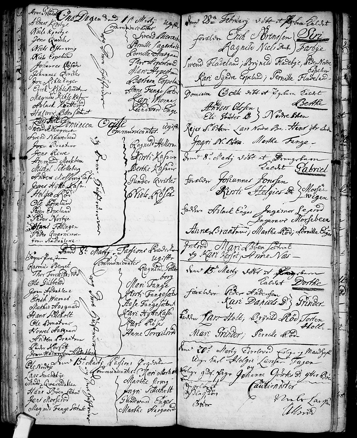 Aremark prestekontor Kirkebøker, AV/SAO-A-10899/F/Fa/L0001: Ministerialbok nr.  I 1, 1735-1744