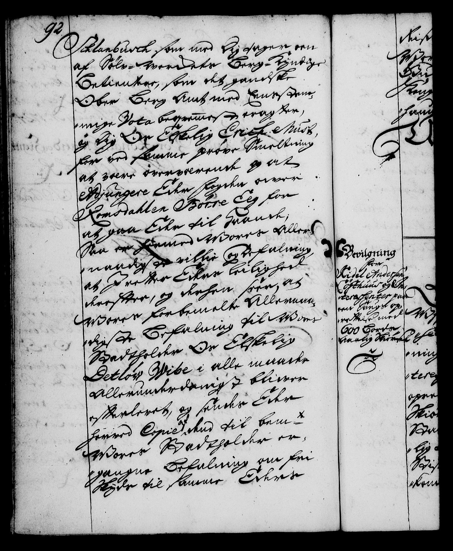 Rentekammeret, Kammerkanselliet, RA/EA-3111/G/Gg/Gga/L0002: Norsk ekspedisjonsprotokoll med register (merket RK 53.2), 1723-1727, s. 92