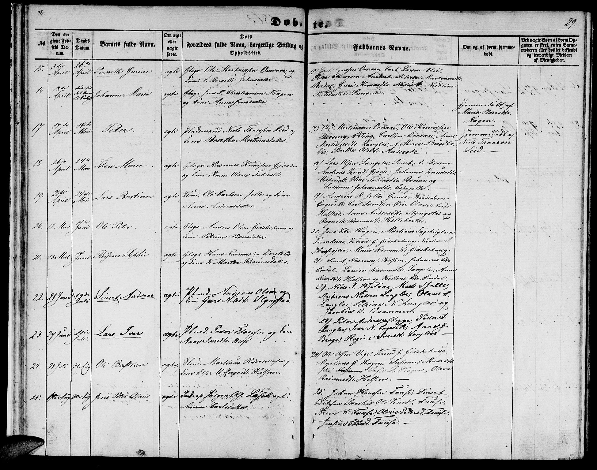 Ministerialprotokoller, klokkerbøker og fødselsregistre - Møre og Romsdal, AV/SAT-A-1454/520/L0291: Klokkerbok nr. 520C03, 1854-1881, s. 29