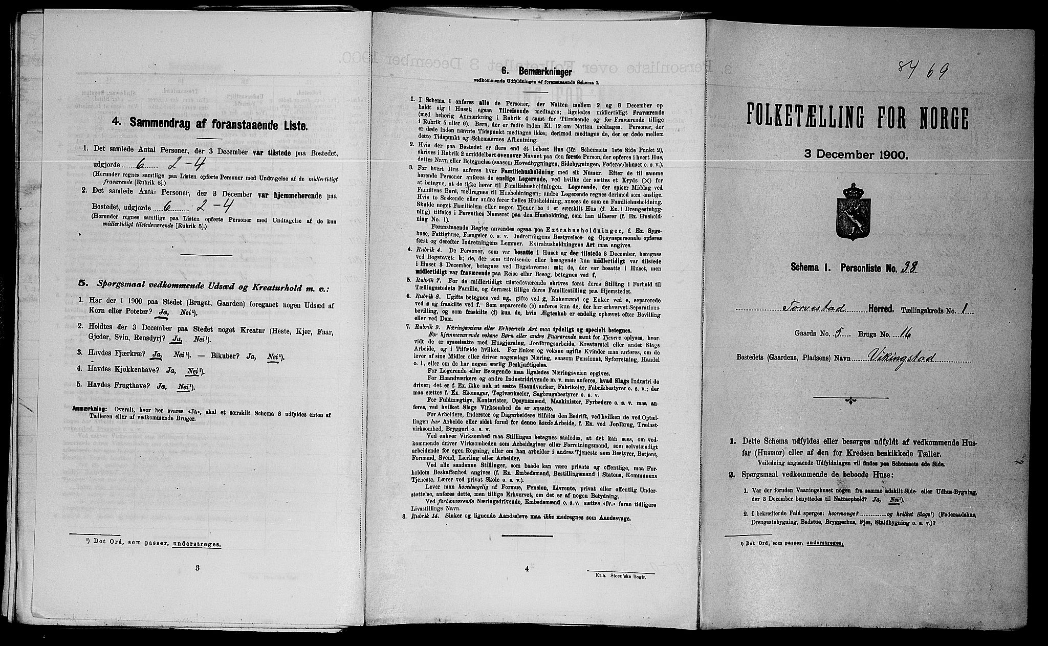 SAST, Folketelling 1900 for 1152 Torvastad herred, 1900, s. 140