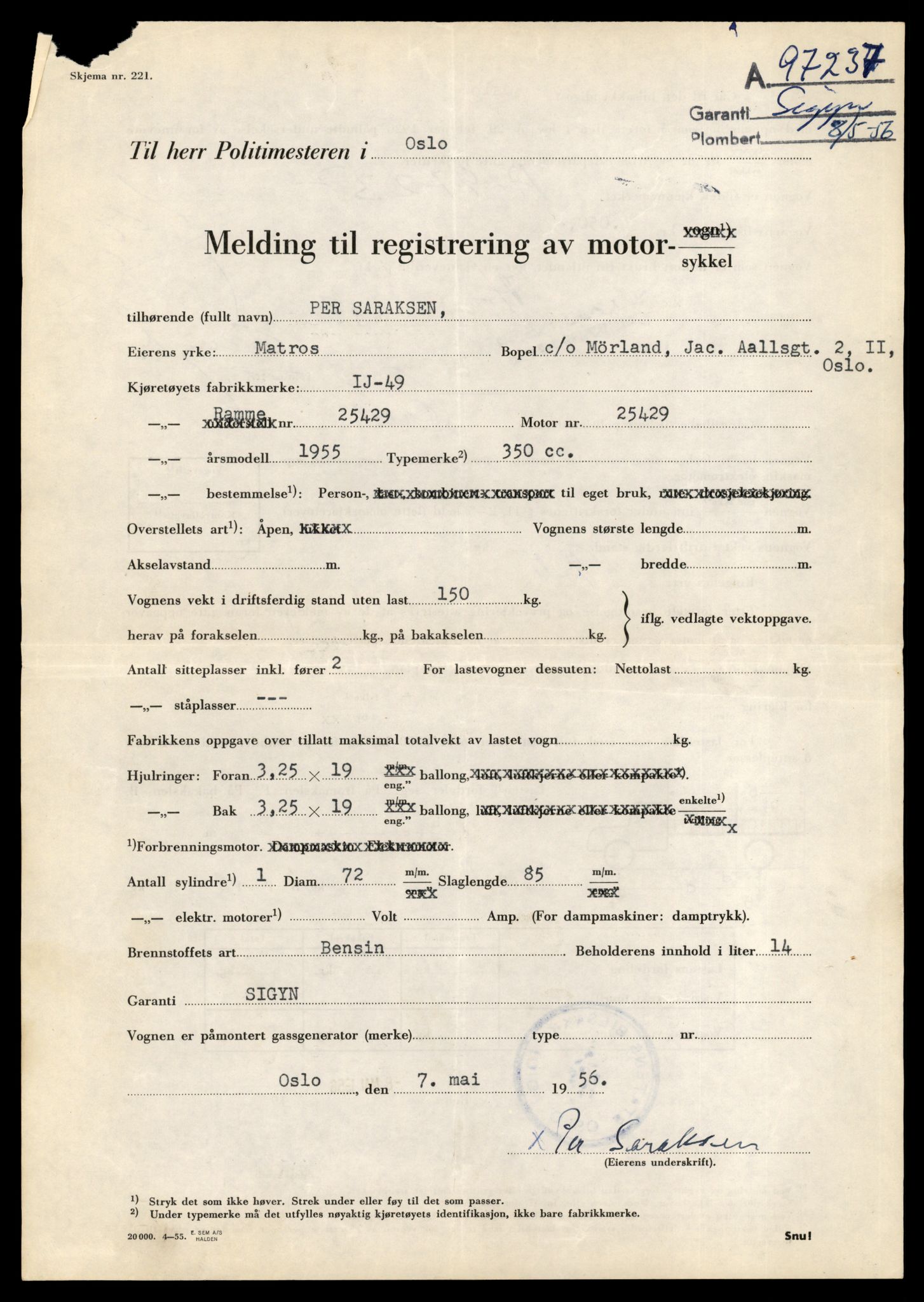 Møre og Romsdal vegkontor - Ålesund trafikkstasjon, AV/SAT-A-4099/F/Fe/L0031: Registreringskort for kjøretøy T 11800 - T 11996, 1927-1998, s. 3166