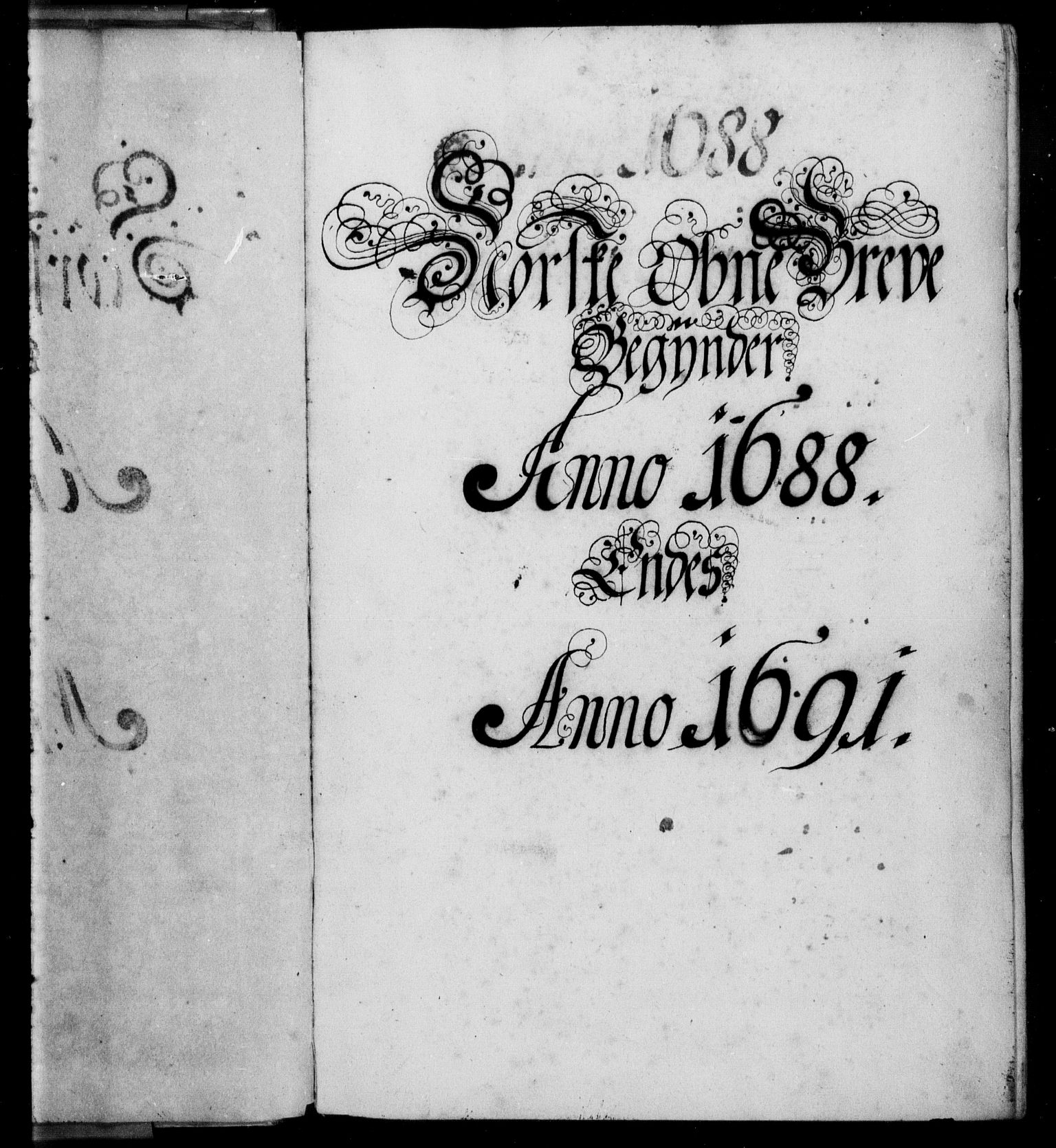 Danske Kanselli 1572-1799, RA/EA-3023/F/Fc/Fca/Fcaa/L0015: Norske registre (mikrofilm), 1688-1691