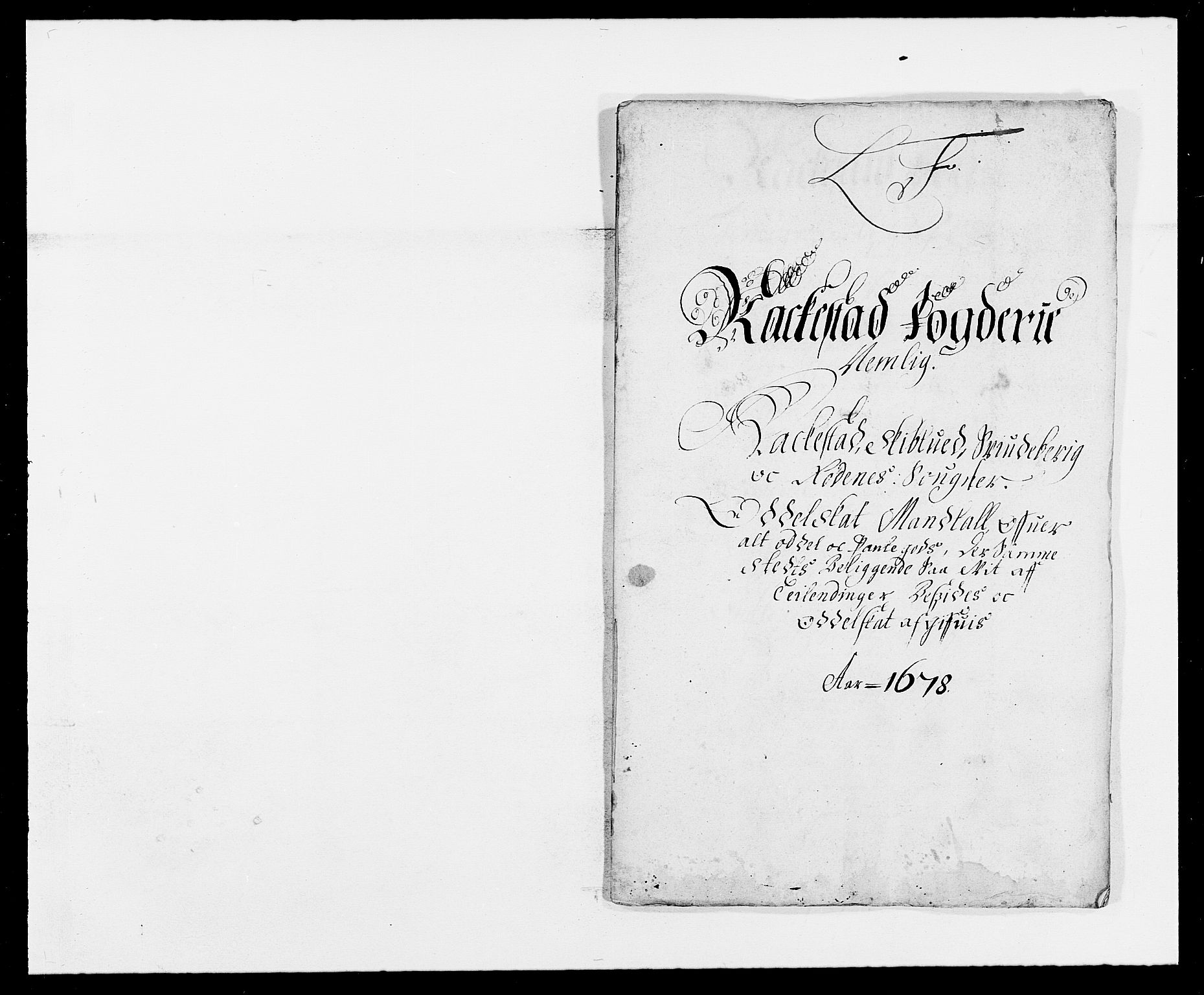 Rentekammeret inntil 1814, Reviderte regnskaper, Fogderegnskap, AV/RA-EA-4092/R05/L0271: Fogderegnskap Rakkestad, 1678-1679, s. 146