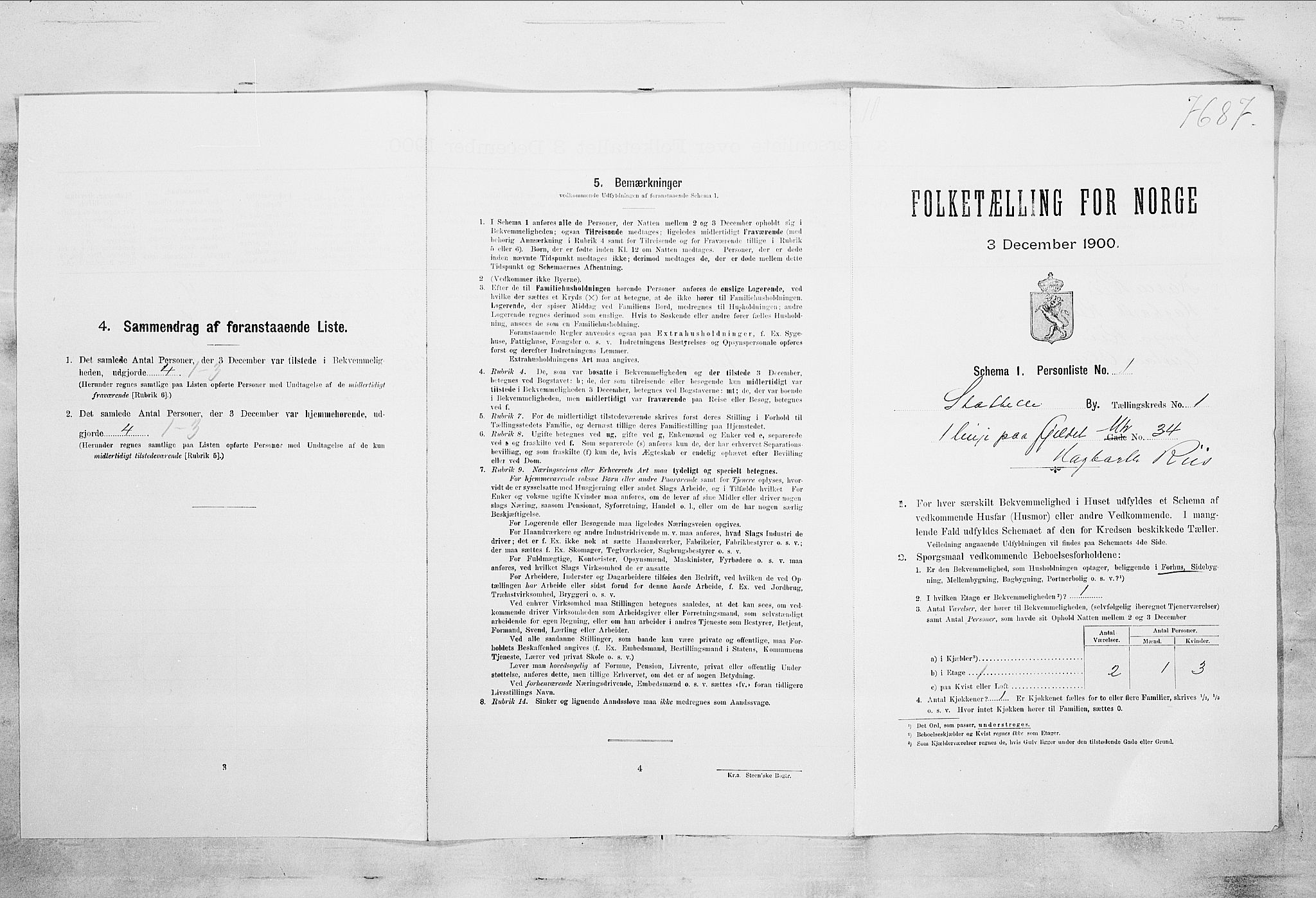 SAKO, Folketelling 1900 for 0803 Stathelle ladested, 1900, s. 94
