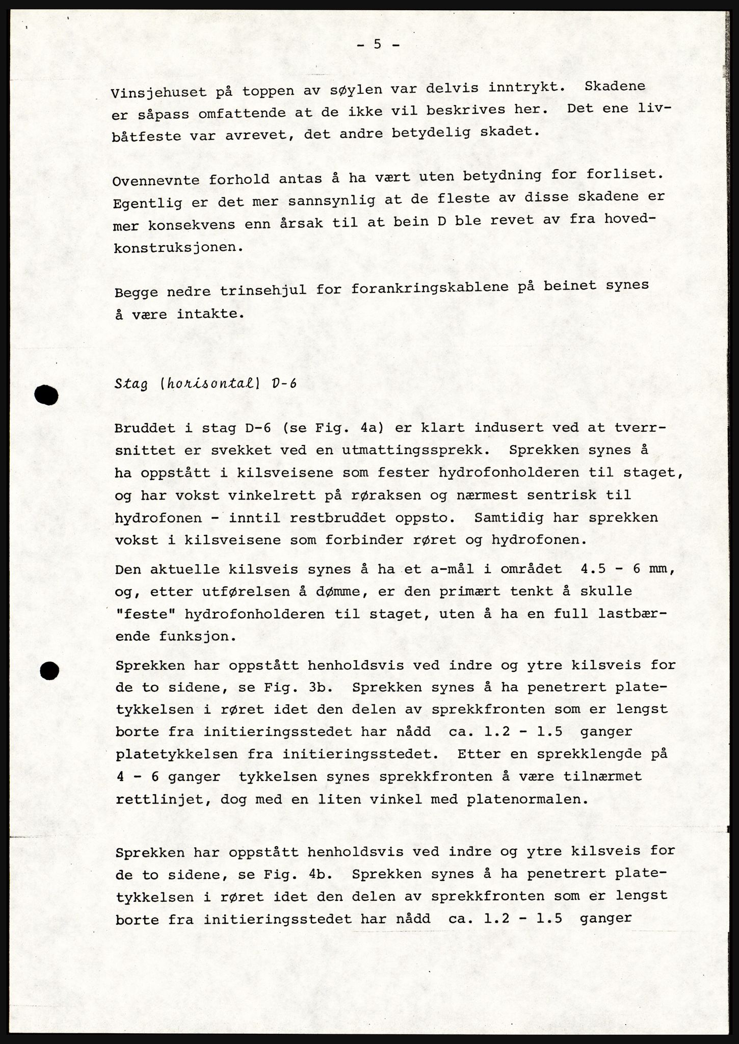 Justisdepartementet, Granskningskommisjonen ved Alexander Kielland-ulykken 27.3.1980, AV/RA-S-1165/D/L0021: V Forankring (Doku.liste + V1-V3 av 3)/W Materialundersøkelser (Doku.liste + W1-W10 av 10 - W9 eske 26), 1980-1981, s. 176
