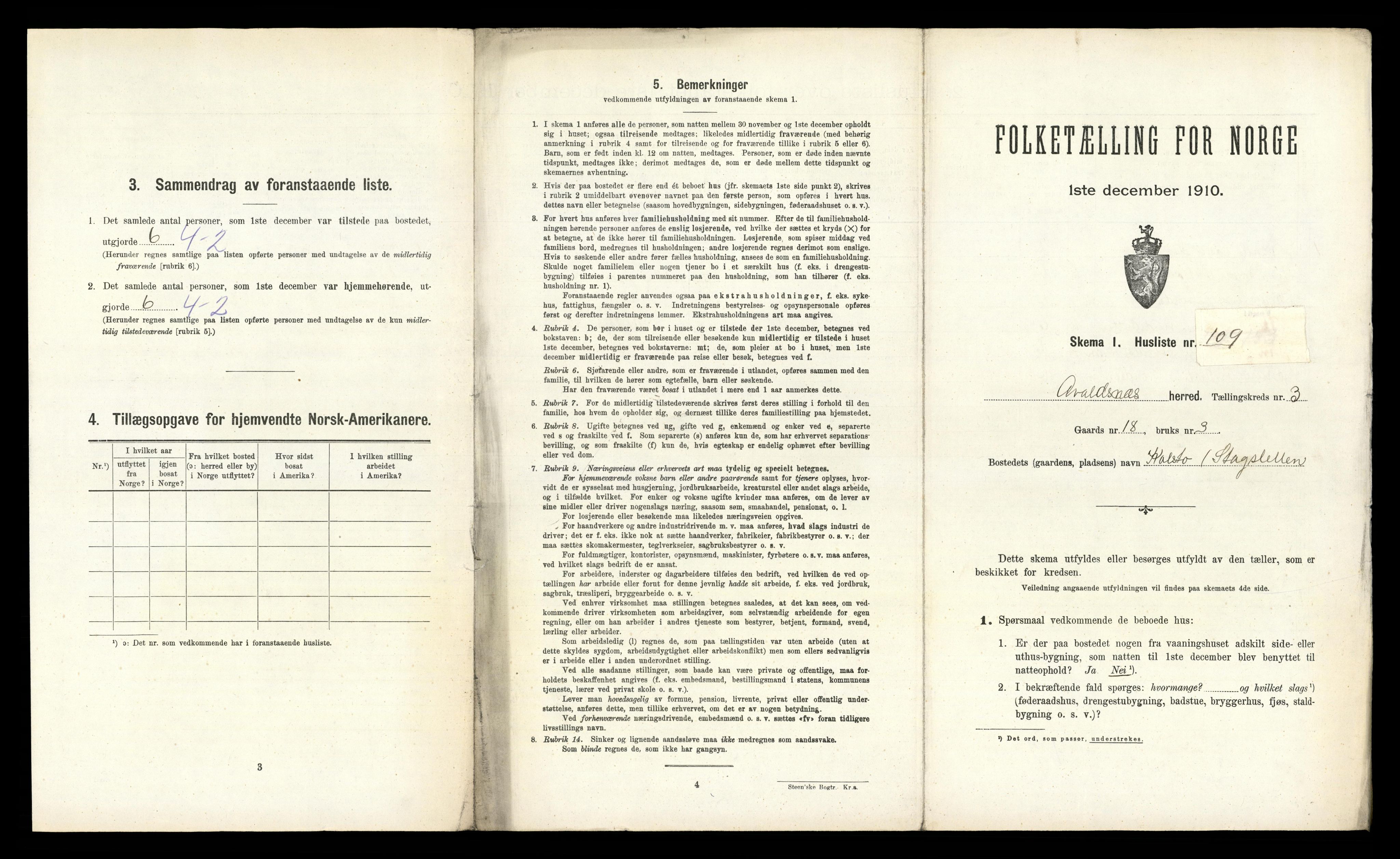 RA, Folketelling 1910 for 1147 Avaldsnes herred, 1910, s. 581