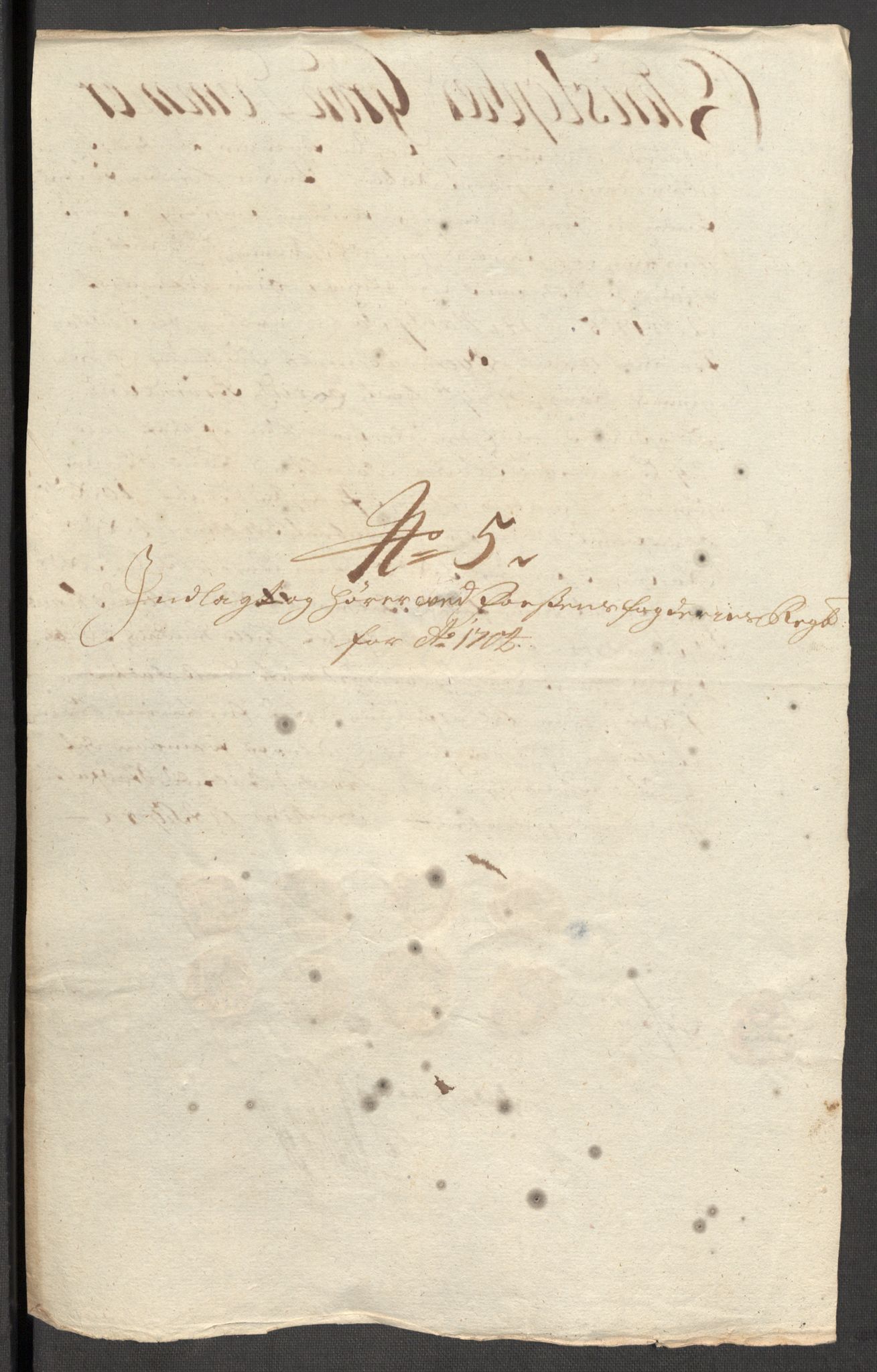 Rentekammeret inntil 1814, Reviderte regnskaper, Fogderegnskap, AV/RA-EA-4092/R57/L3856: Fogderegnskap Fosen, 1704-1705, s. 50