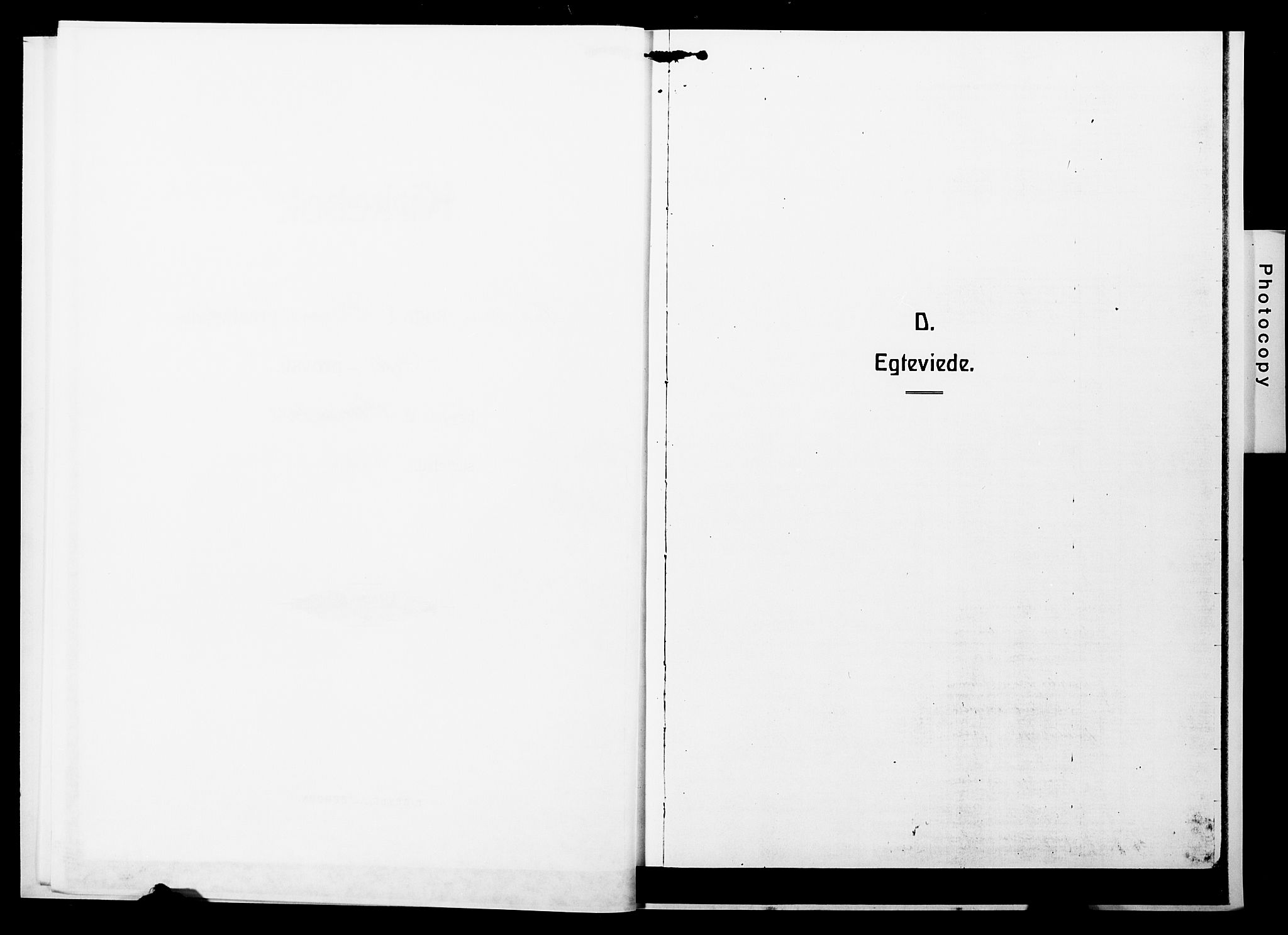 Nykirken Sokneprestembete, SAB/A-77101/H/Hab: Klokkerbok nr. D 5, 1918-1926