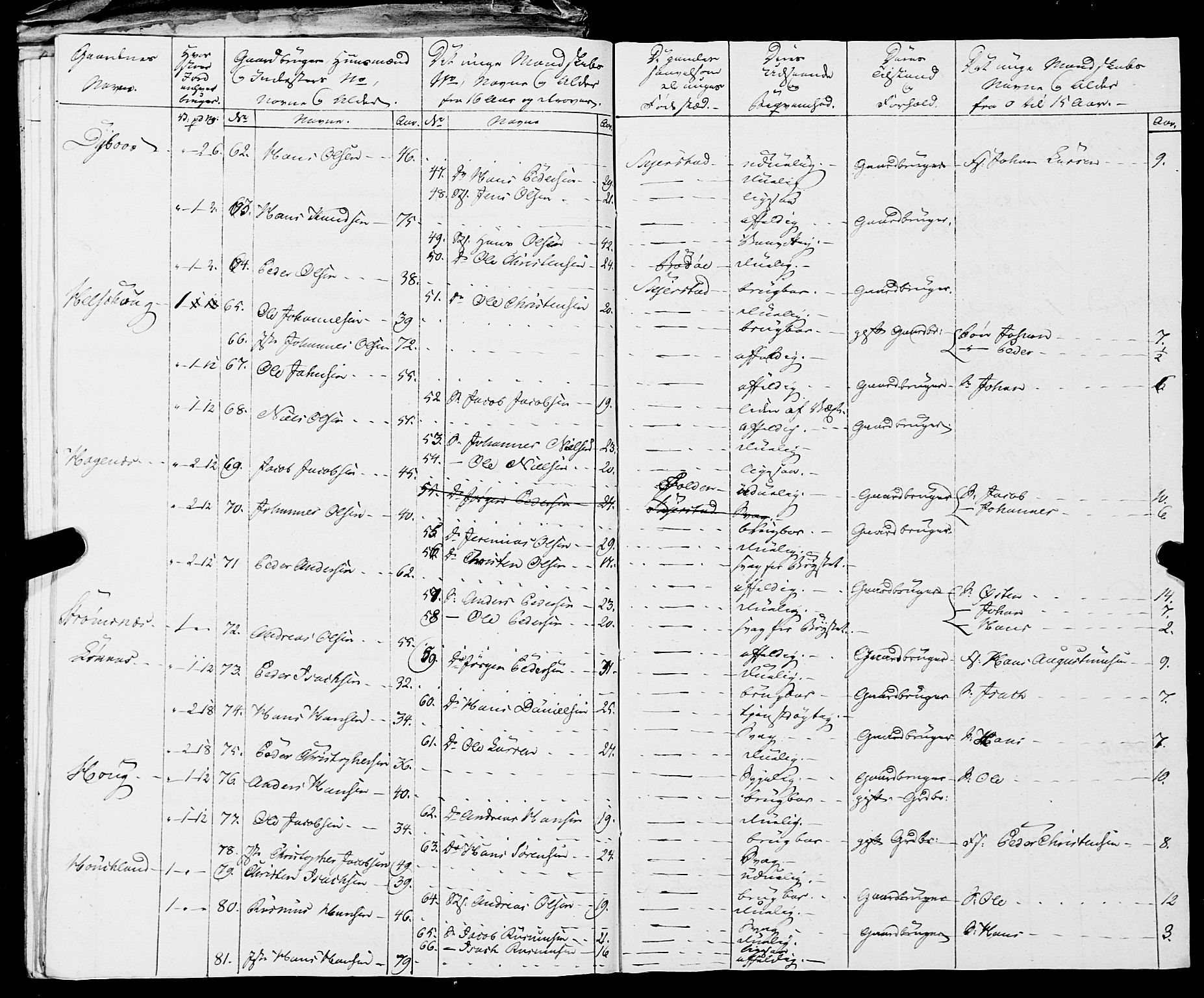 Fylkesmannen i Nordland, AV/SAT-A-0499/1.1/R/Ra/L0019: Innrulleringsmanntall for Skjerstad, 1808-1836, s. 316