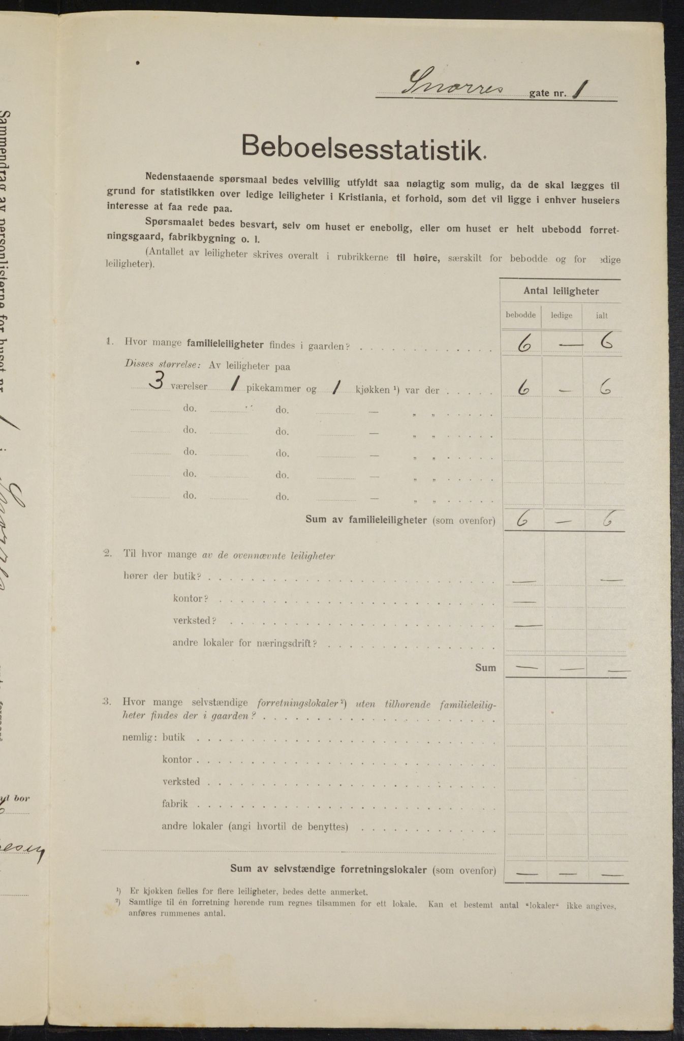 OBA, Kommunal folketelling 1.2.1914 for Kristiania, 1914, s. 97977