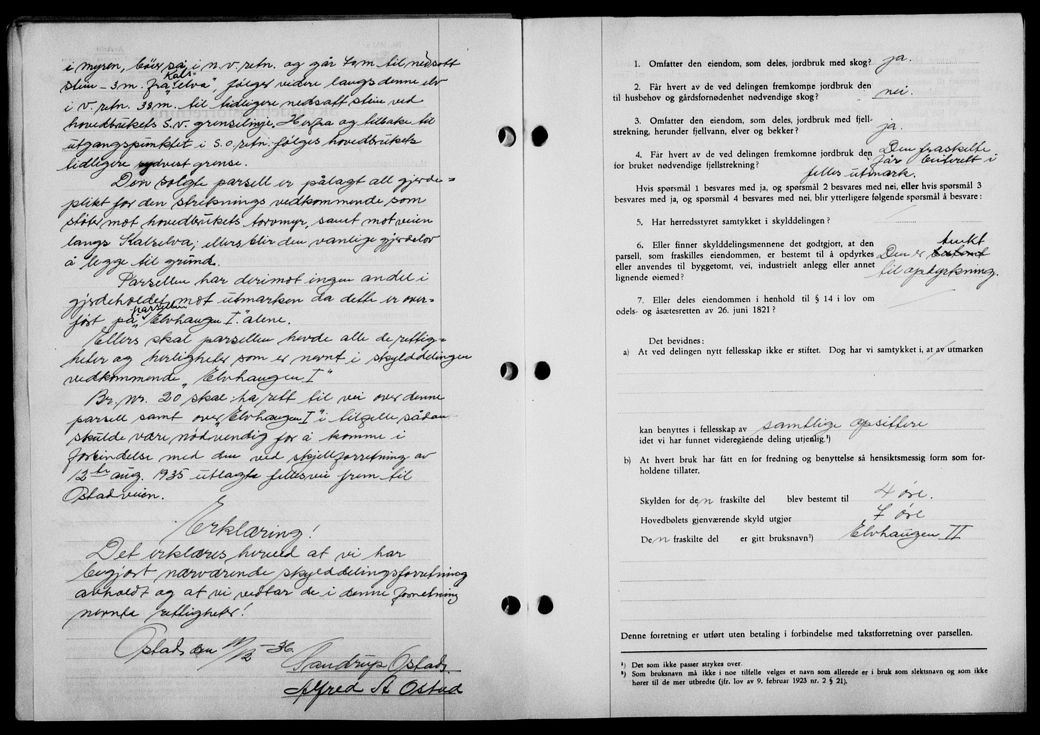 Lofoten sorenskriveri, SAT/A-0017/1/2/2C/L0001a: Pantebok nr. 1a, 1936-1937, Dagboknr: 45/1937