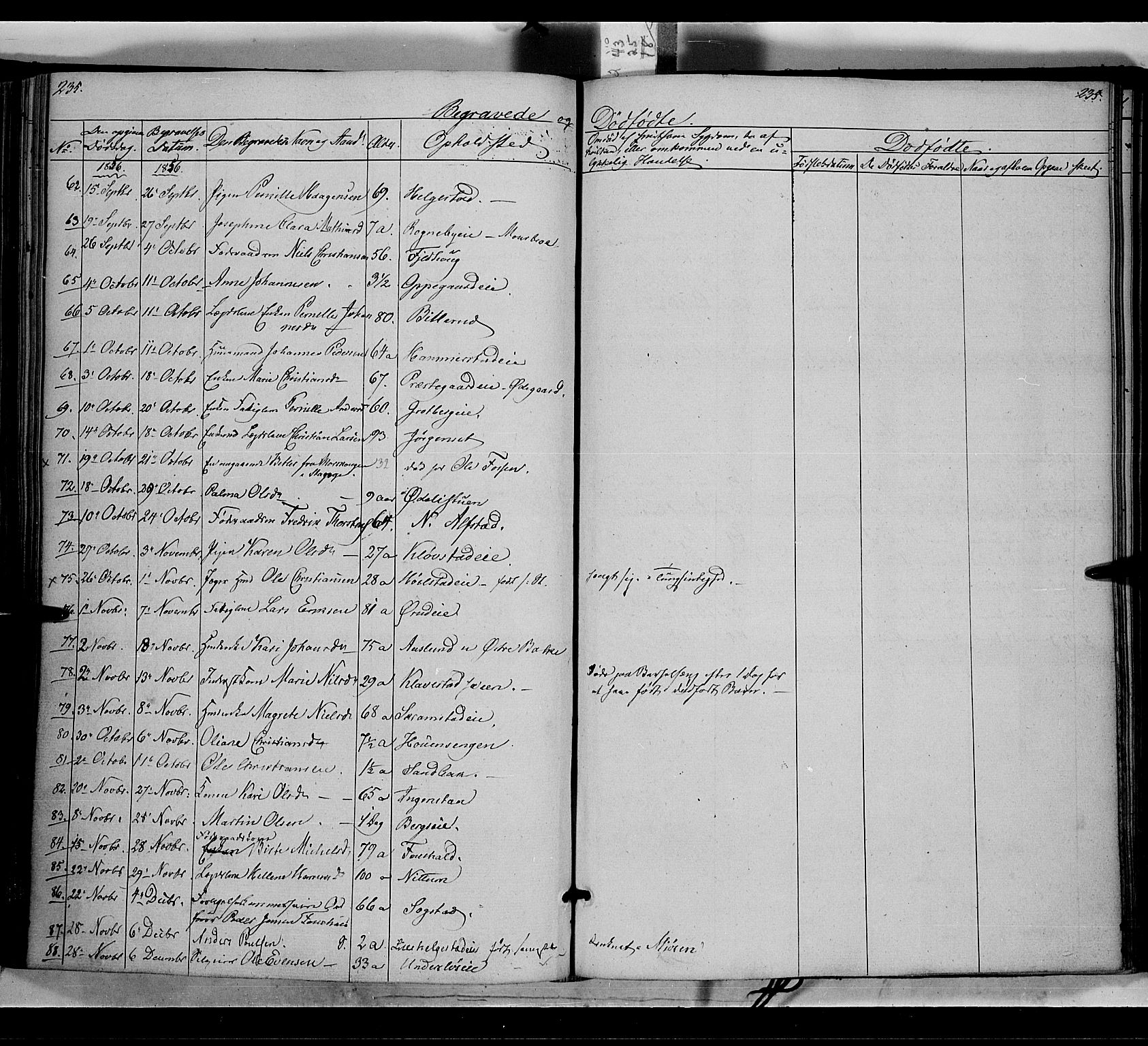 Østre Toten prestekontor, AV/SAH-PREST-104/H/Ha/Haa/L0003: Ministerialbok nr. 3, 1848-1856, s. 235