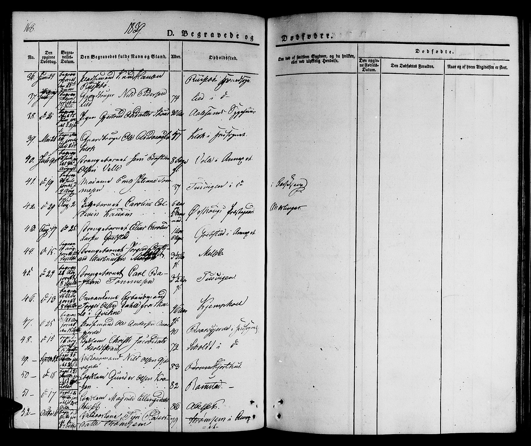 Ministerialprotokoller, klokkerbøker og fødselsregistre - Møre og Romsdal, AV/SAT-A-1454/522/L0311: Ministerialbok nr. 522A06, 1832-1842, s. 168