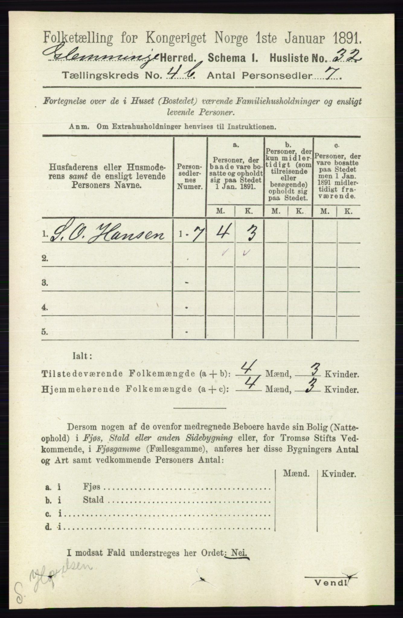 RA, Folketelling 1891 for 0132 Glemmen herred, 1891, s. 4766