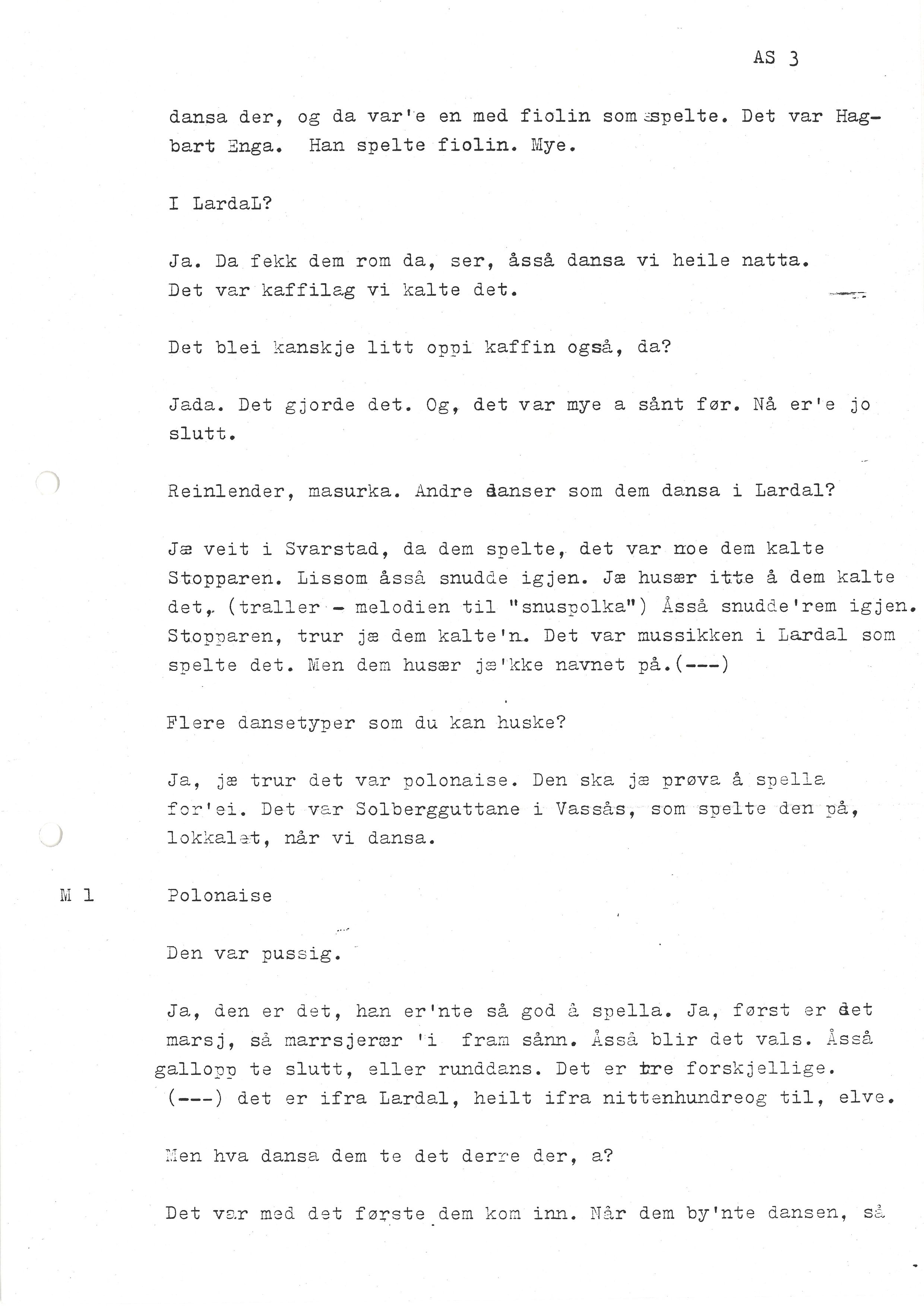 Sa 16 - Folkemusikk fra Vestfold, Gjerdesamlingen, VEMU/A-1868/I/L0001: Informantregister med intervjunedtegnelser, 1979-1986